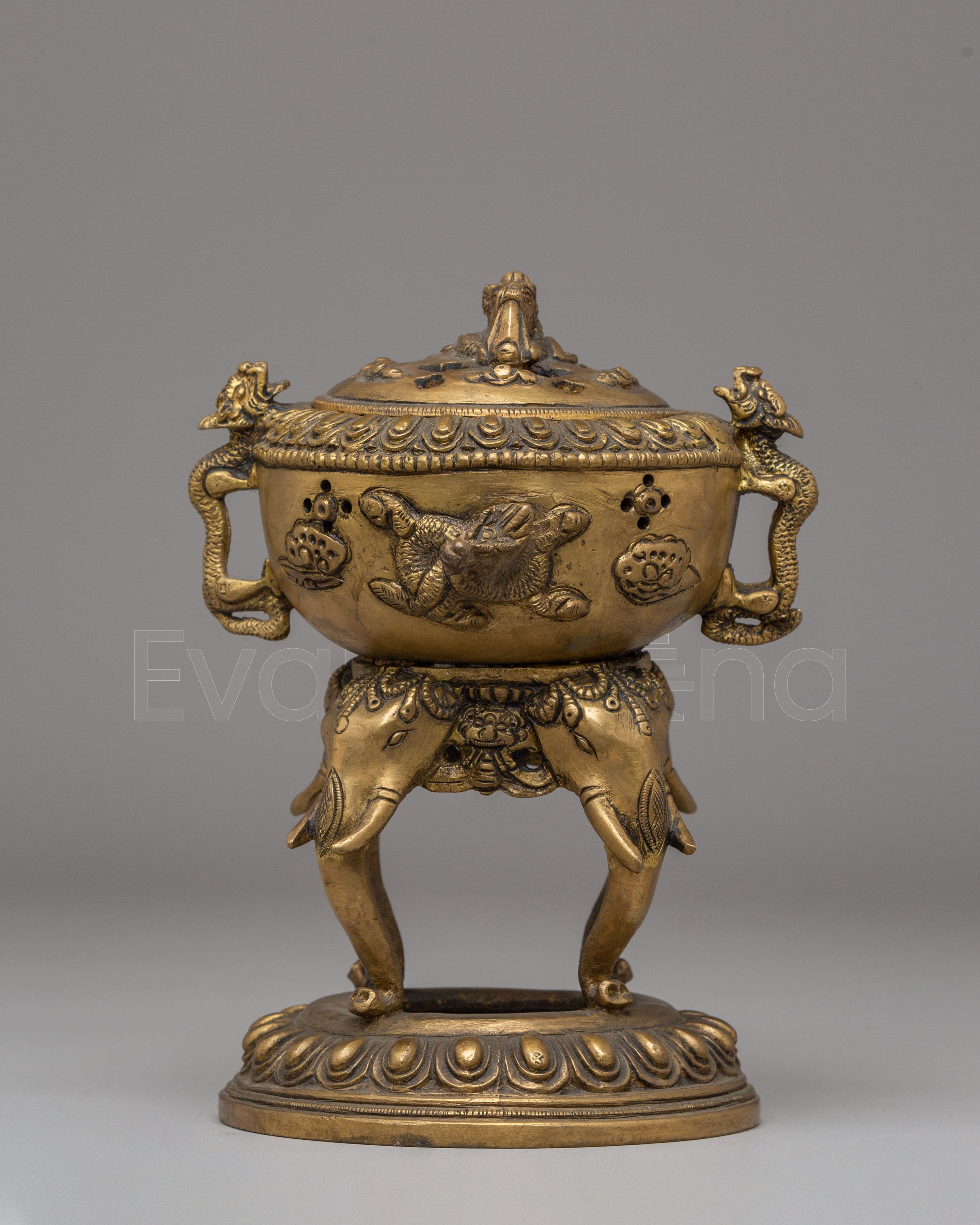 Handmade Incense Burner for Ritual Use