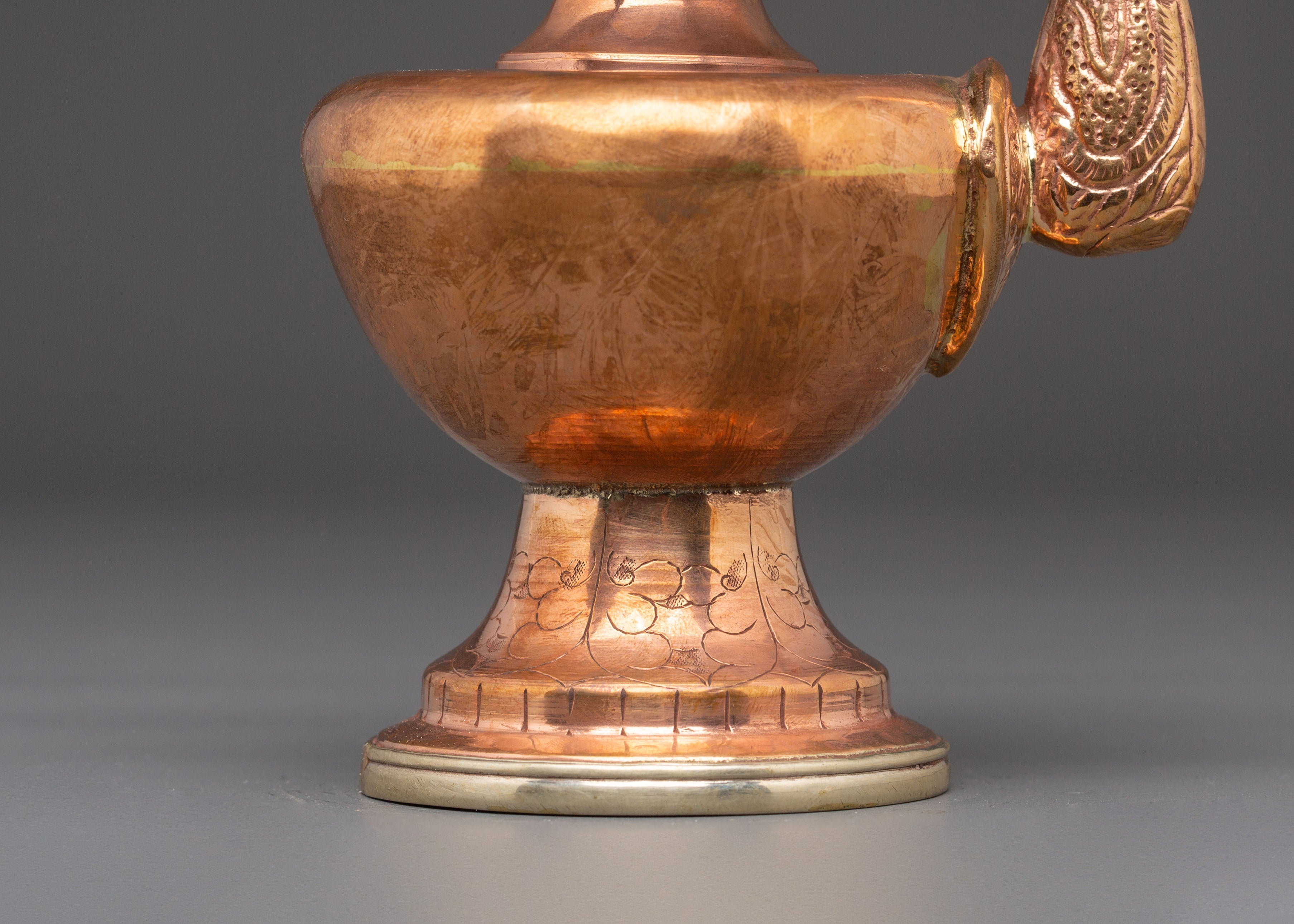 Copper Bhumba for Offerings | Sacred Buddhist Ritual Vase