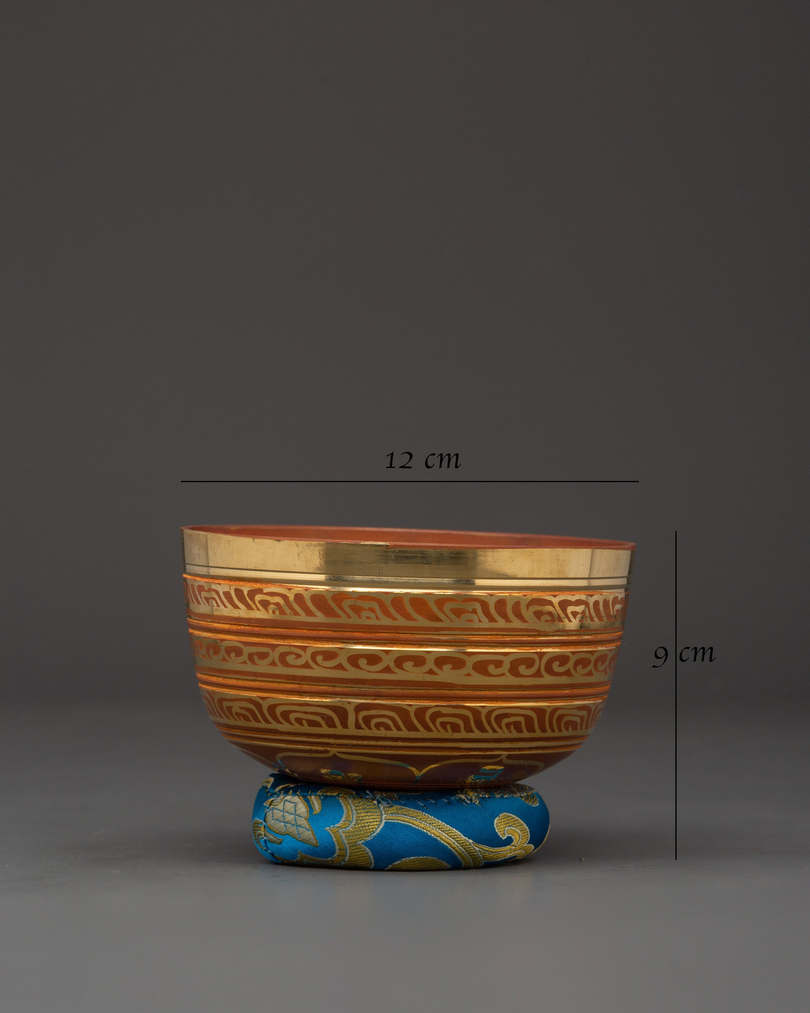 7 Chakra Singing Bowl Set with Sacred Symbols