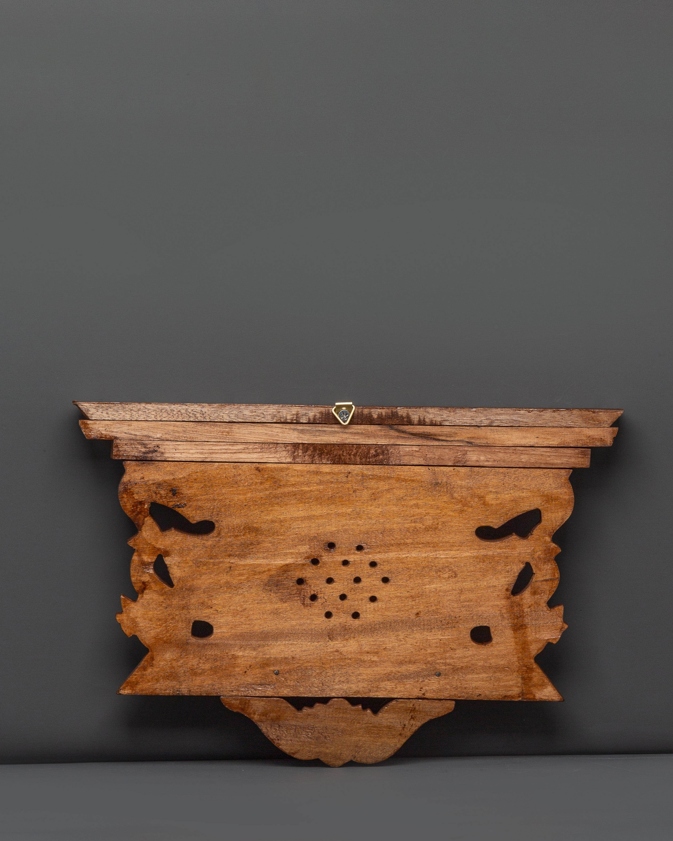 Wooden Hand Carved Newari Wall Hanging | Symbolic Newari Art