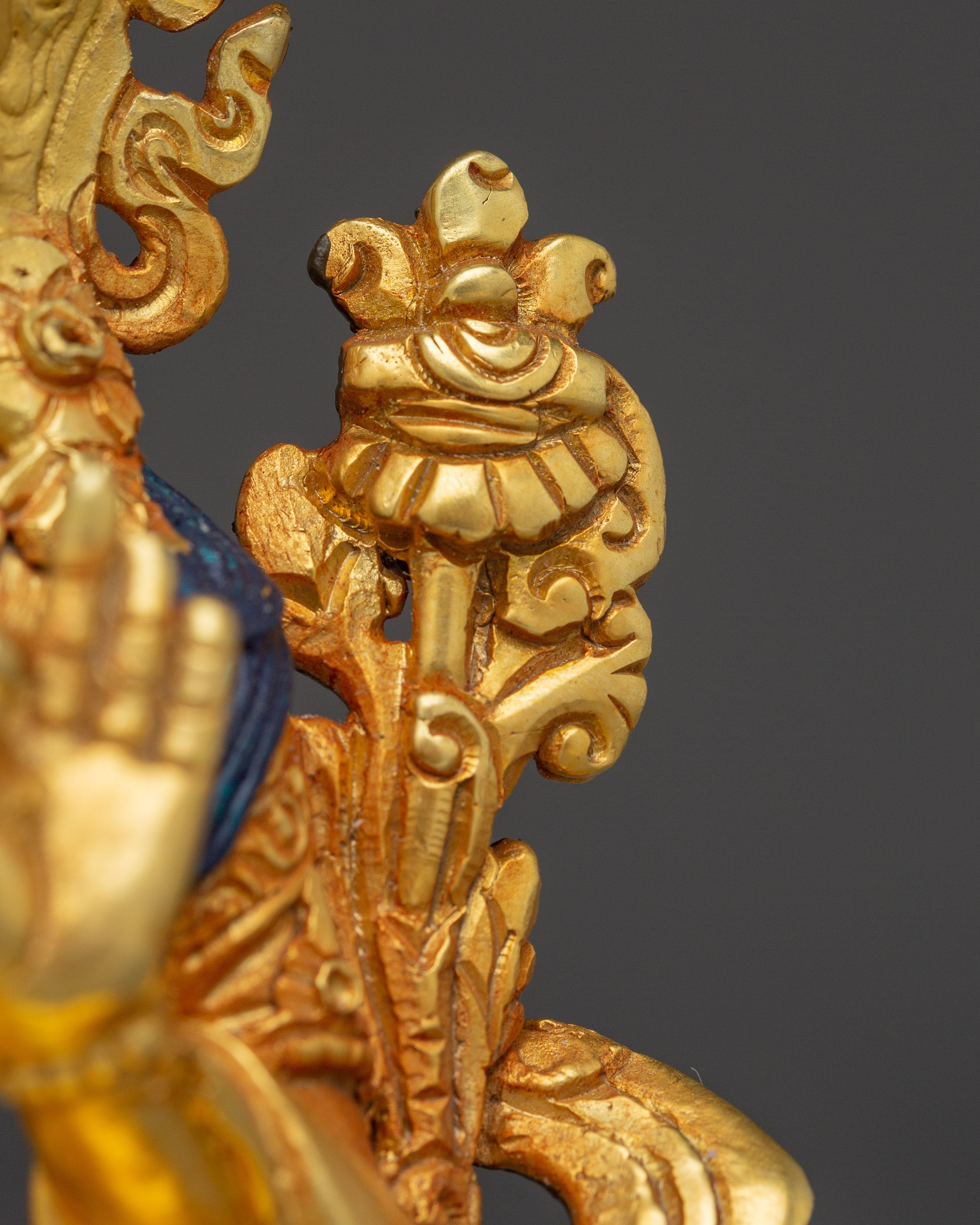 Tibetan Deity of Manjushri | Wisdom Deity Sculpture