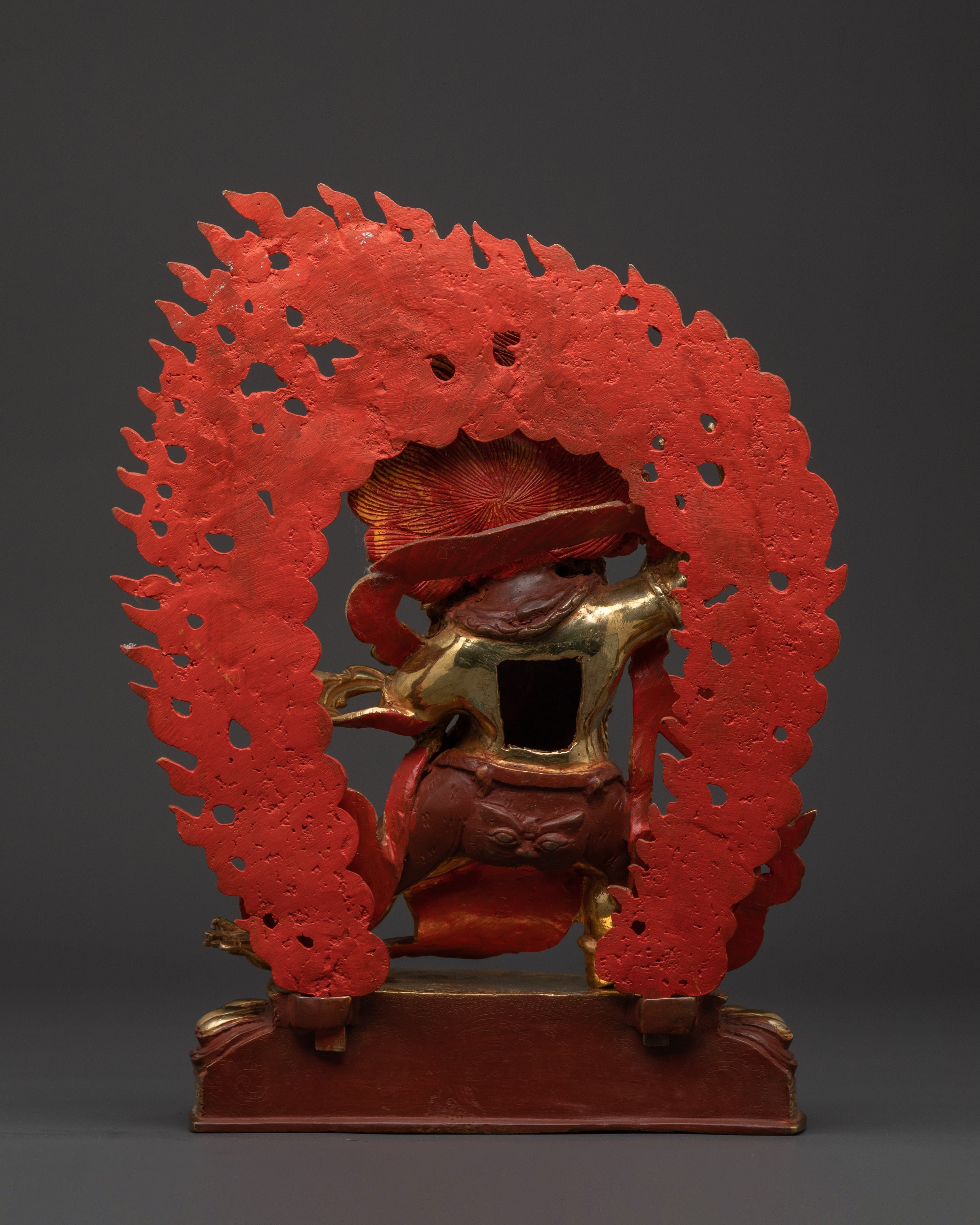 Tibetan Deity Chana Dorje Statue | Sculpture for Strength, Protection, and Empowerment