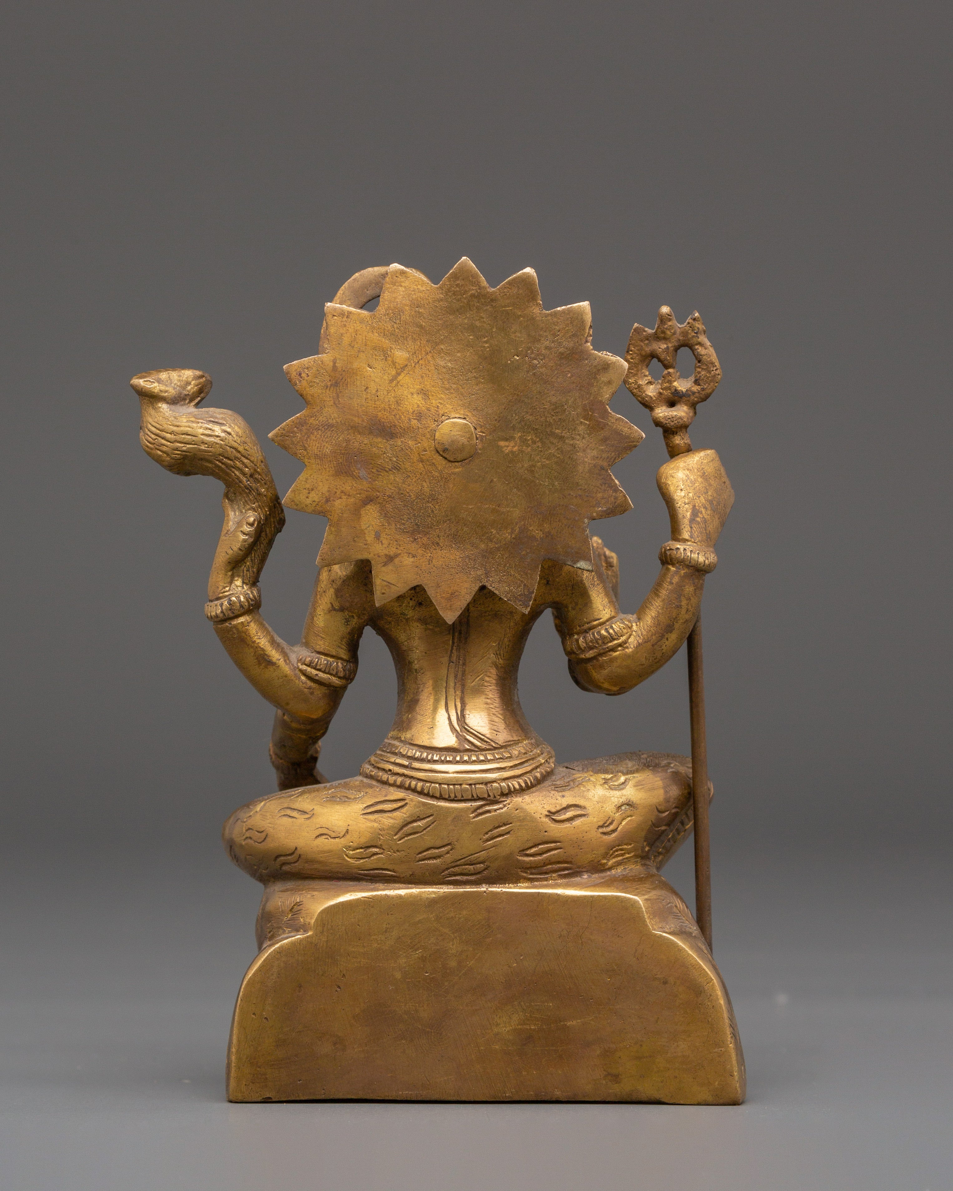 The Destroyer Shiva Ji Statue | Brass Mahadev Idol for Puja