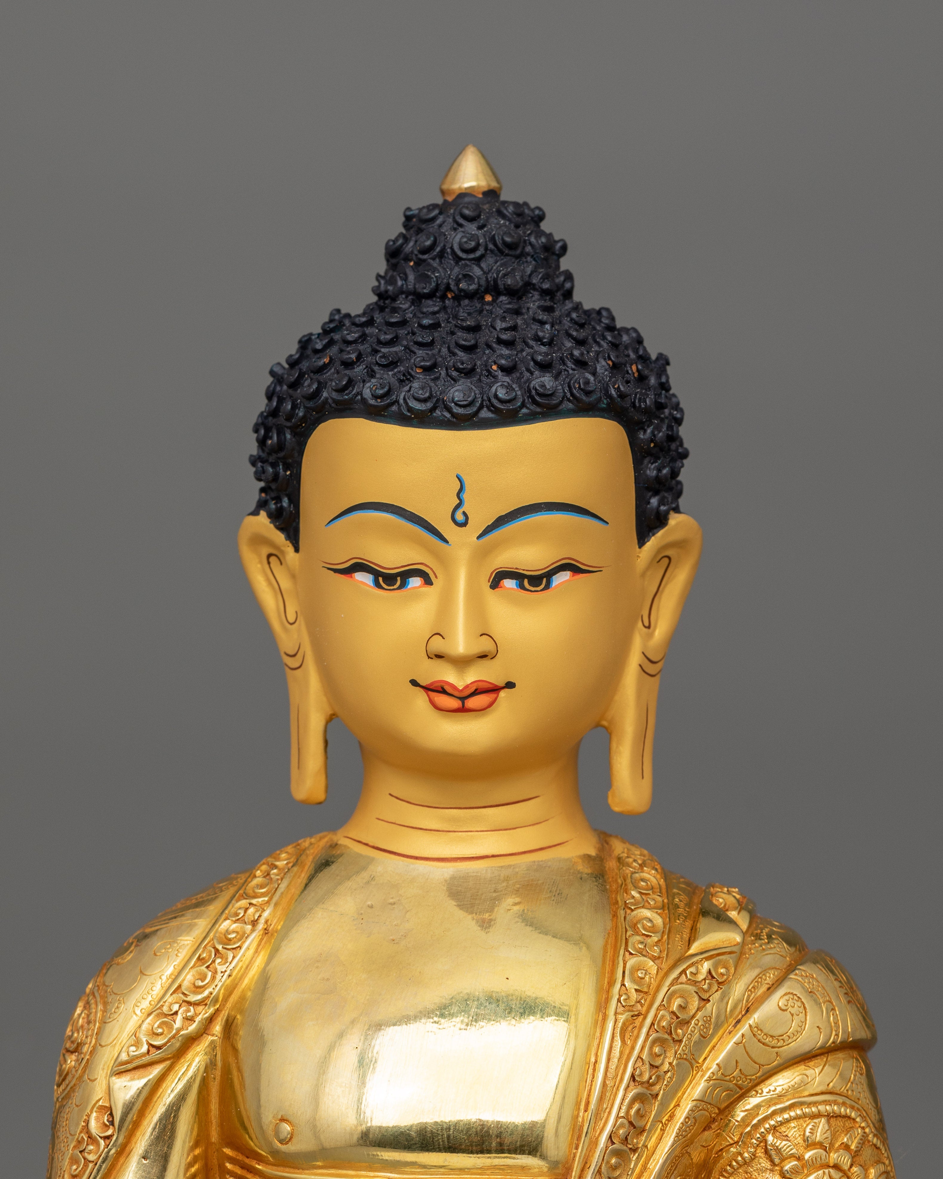 Shakyamuni Buddha Buddhist Art | Tranquil Enlightened Deity Statue