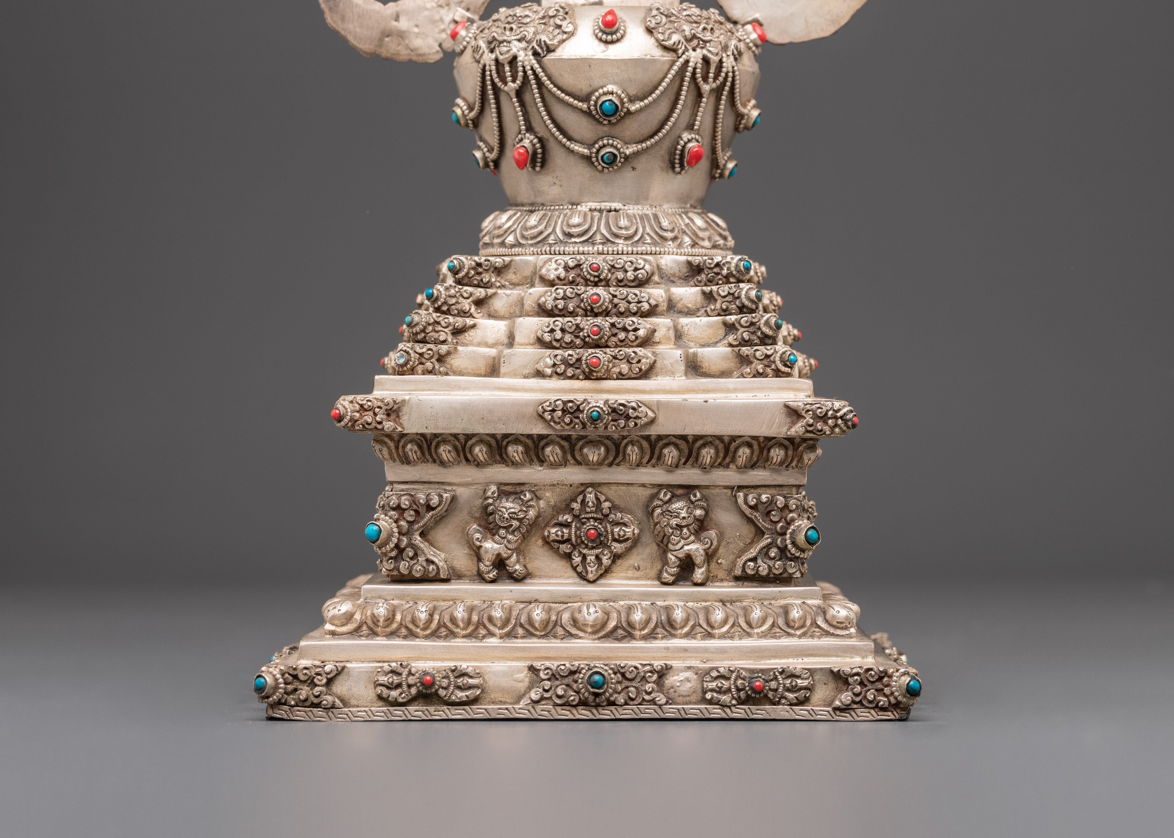 Handmade Stupa for Buddhist Ritual | Symbol of Enlightenment