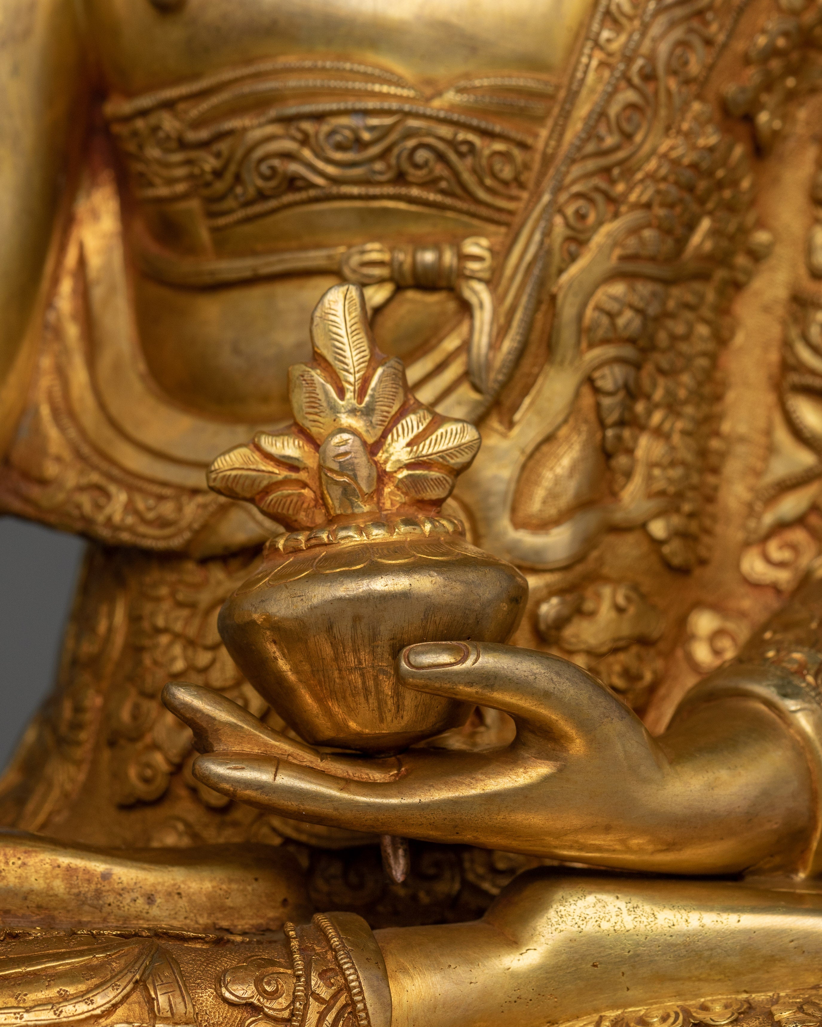 Traditional Medicine Buddha Statue | Symbolizing healing and longevity