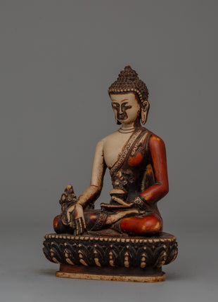 Handcrafted Medicine Buddha Statue | Spiritual Healing and Decor