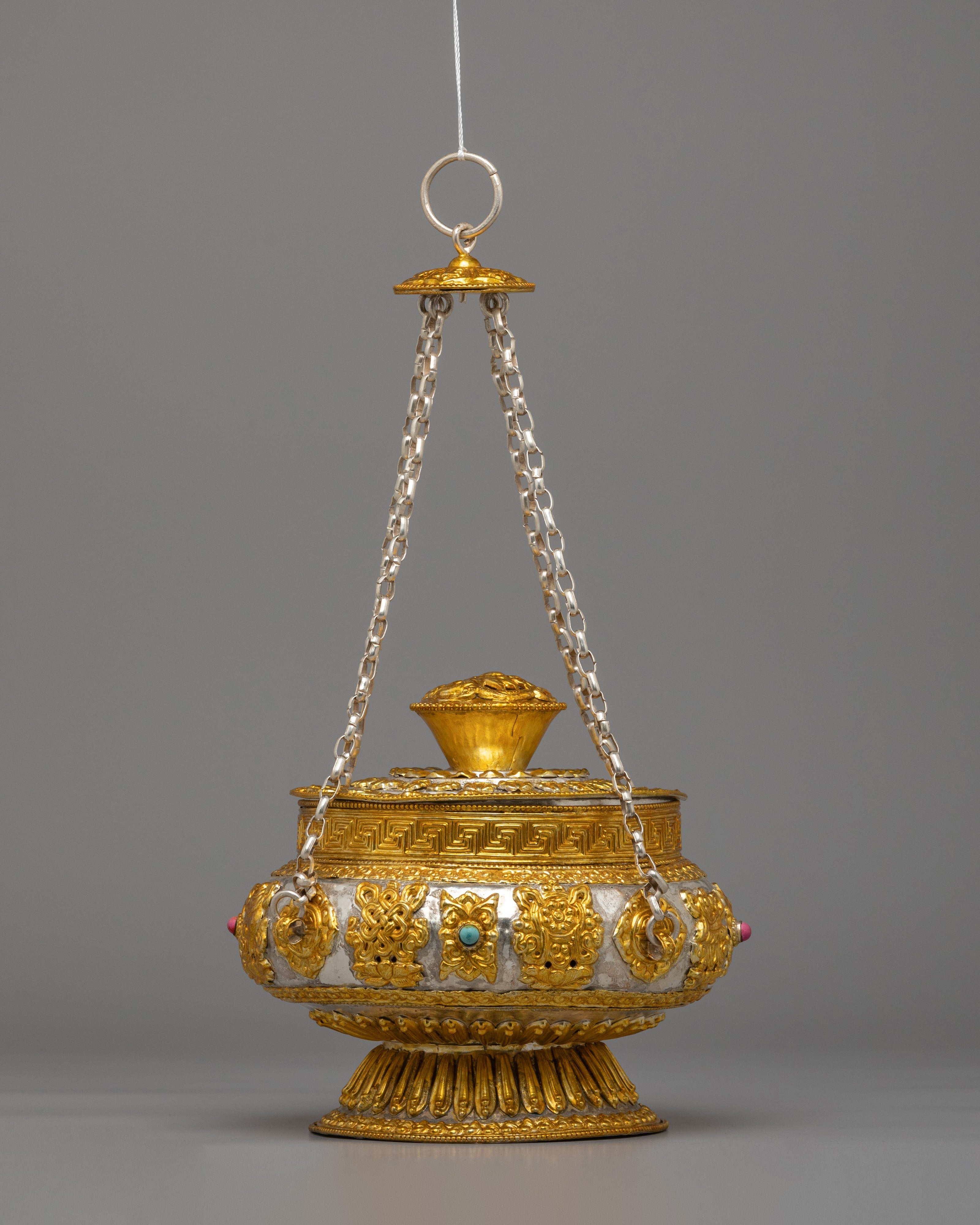 Handmade Incense Burner for Ritual | Tibetan Decorative Piece