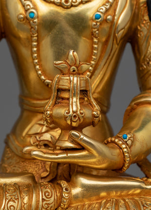 Tibetan Hand-crafted Kshitigarbha Statues | Tibetan Altar Zen Decor