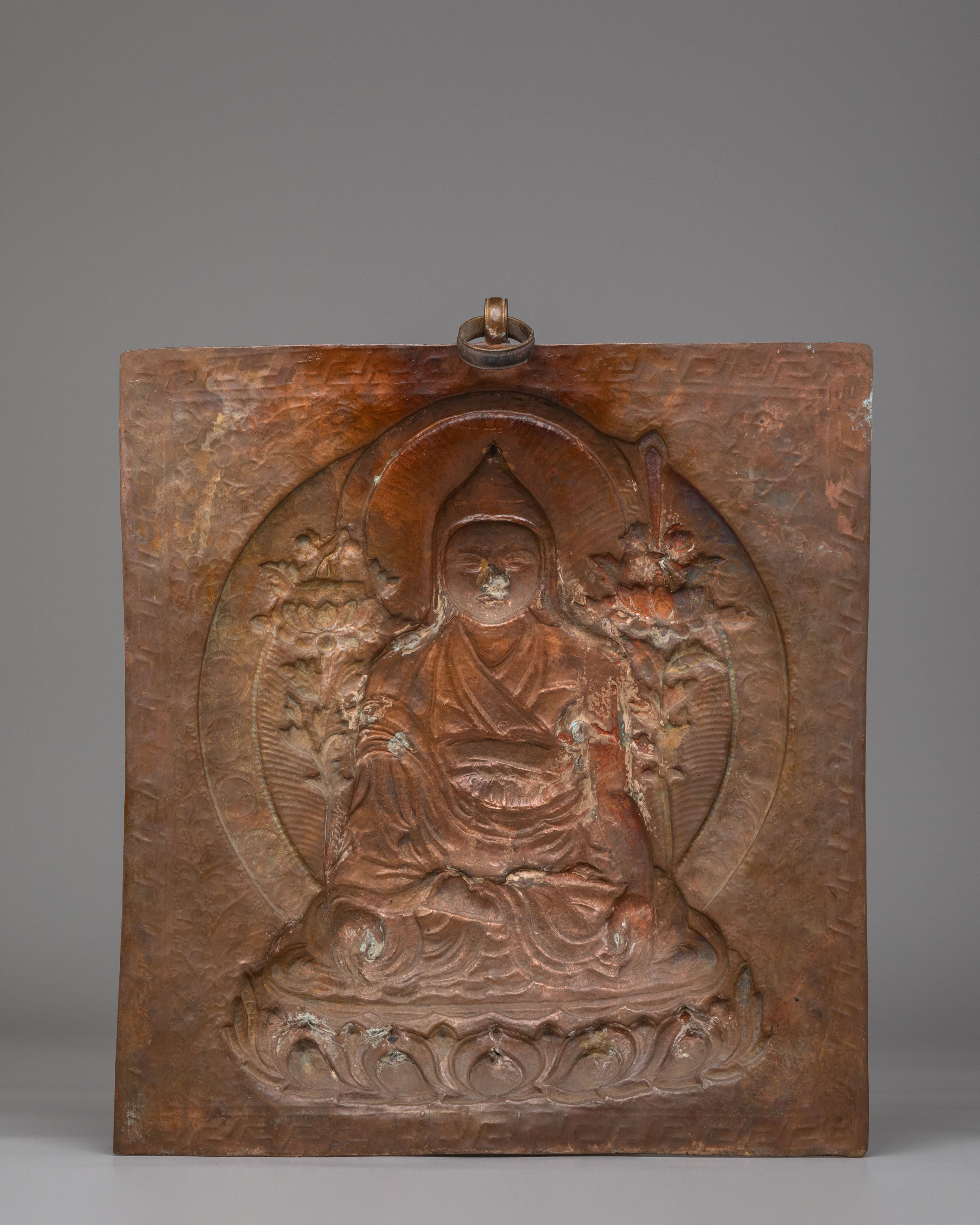 Tsongkhapa Guru Altar Wall Hanging | Traditional Artwork