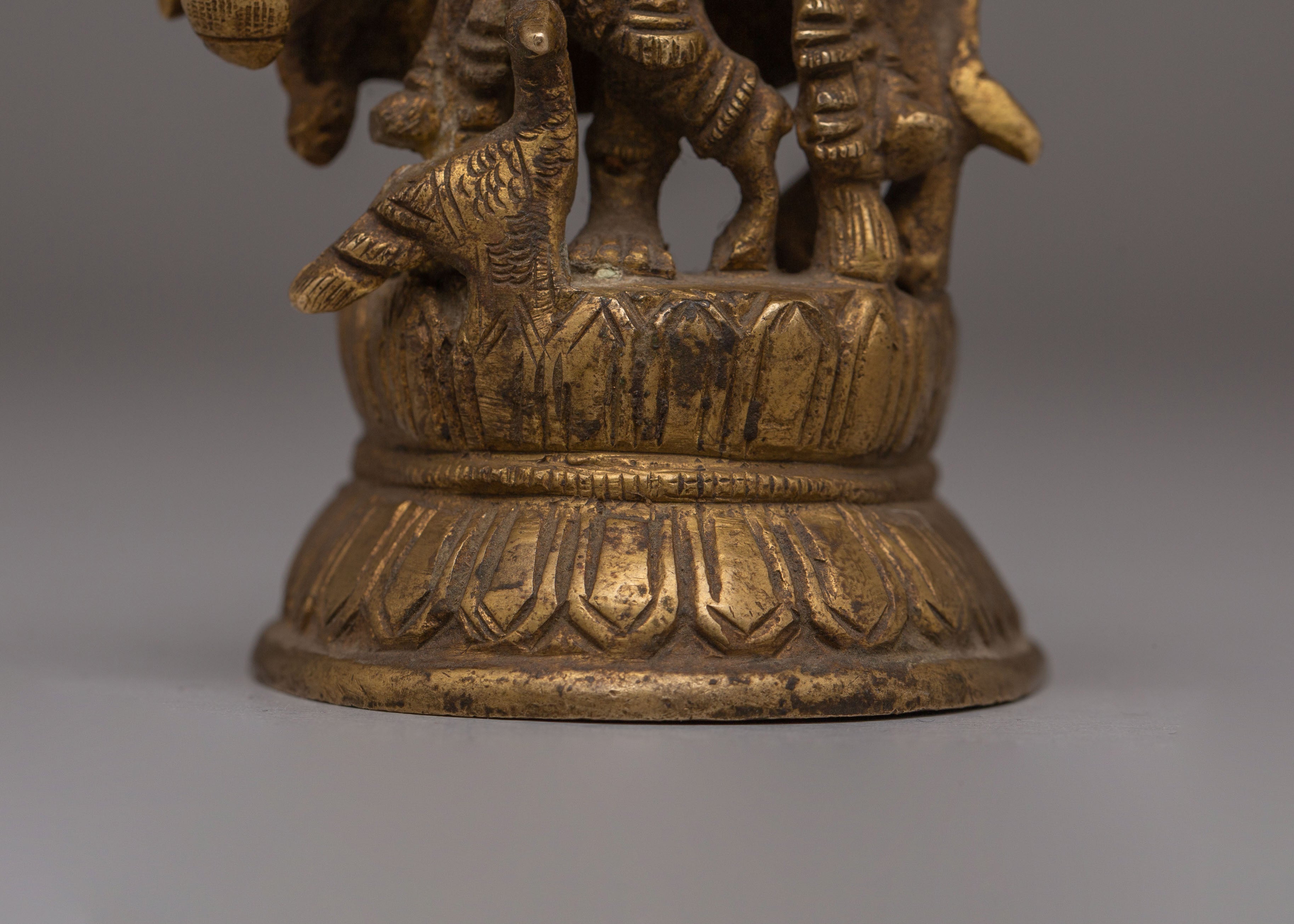 Brass Statue of Krishna | Symbol of Divine Love