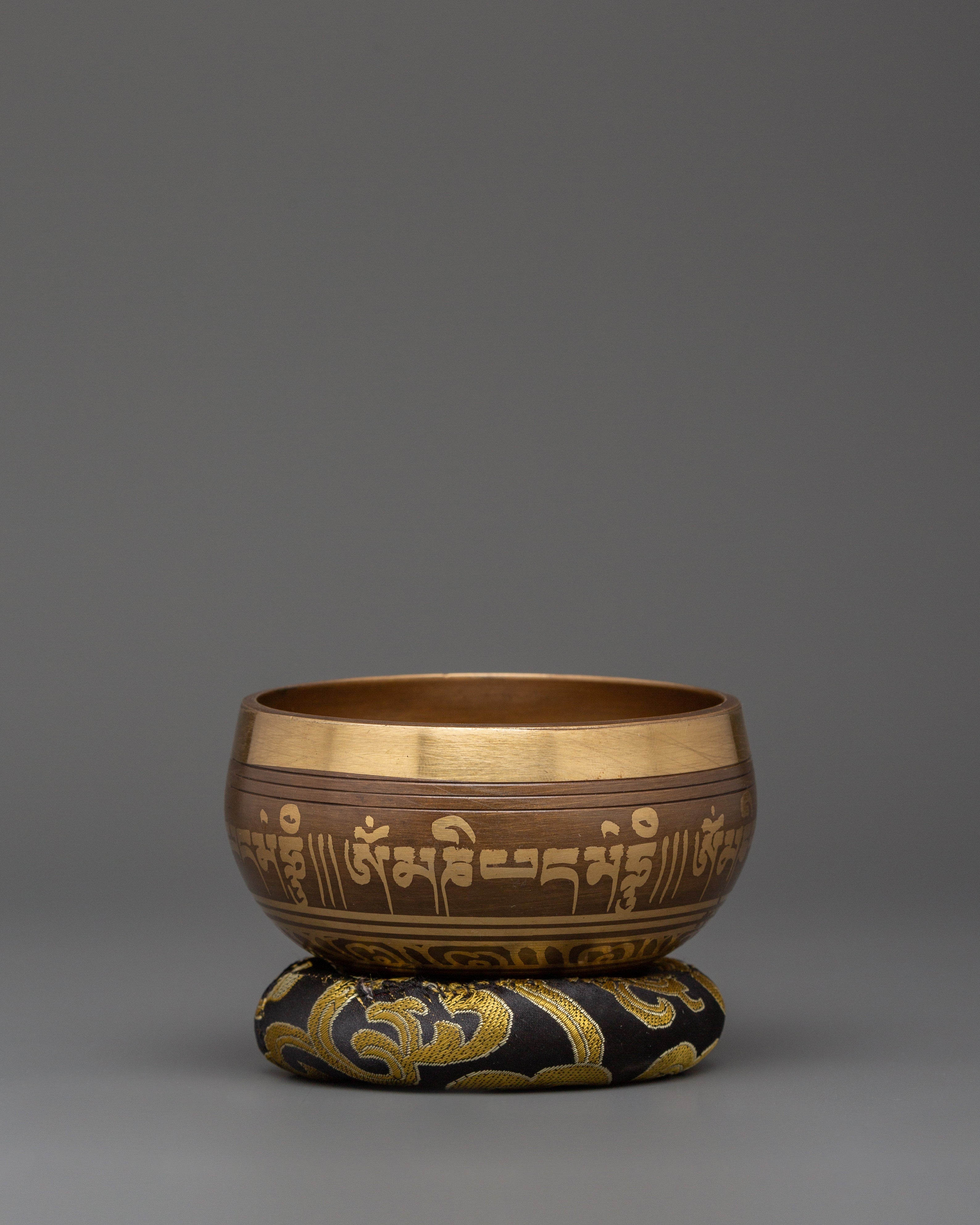 Handcrafted Tibetan Brass Singing Bowl | Spiritual Healing