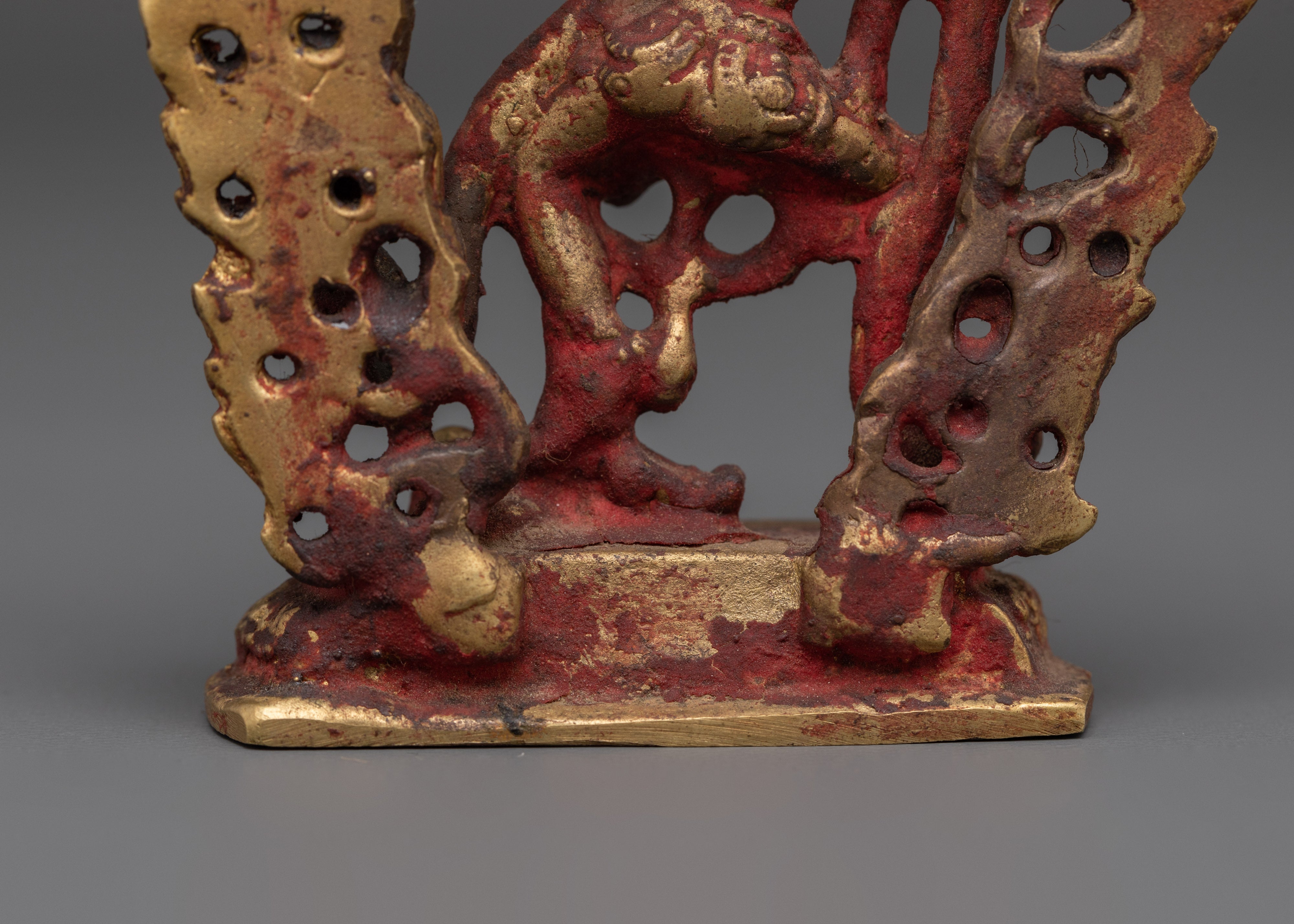 Vajrayogini Handcrafted Statue | Statue With Gold Plating for Altar
