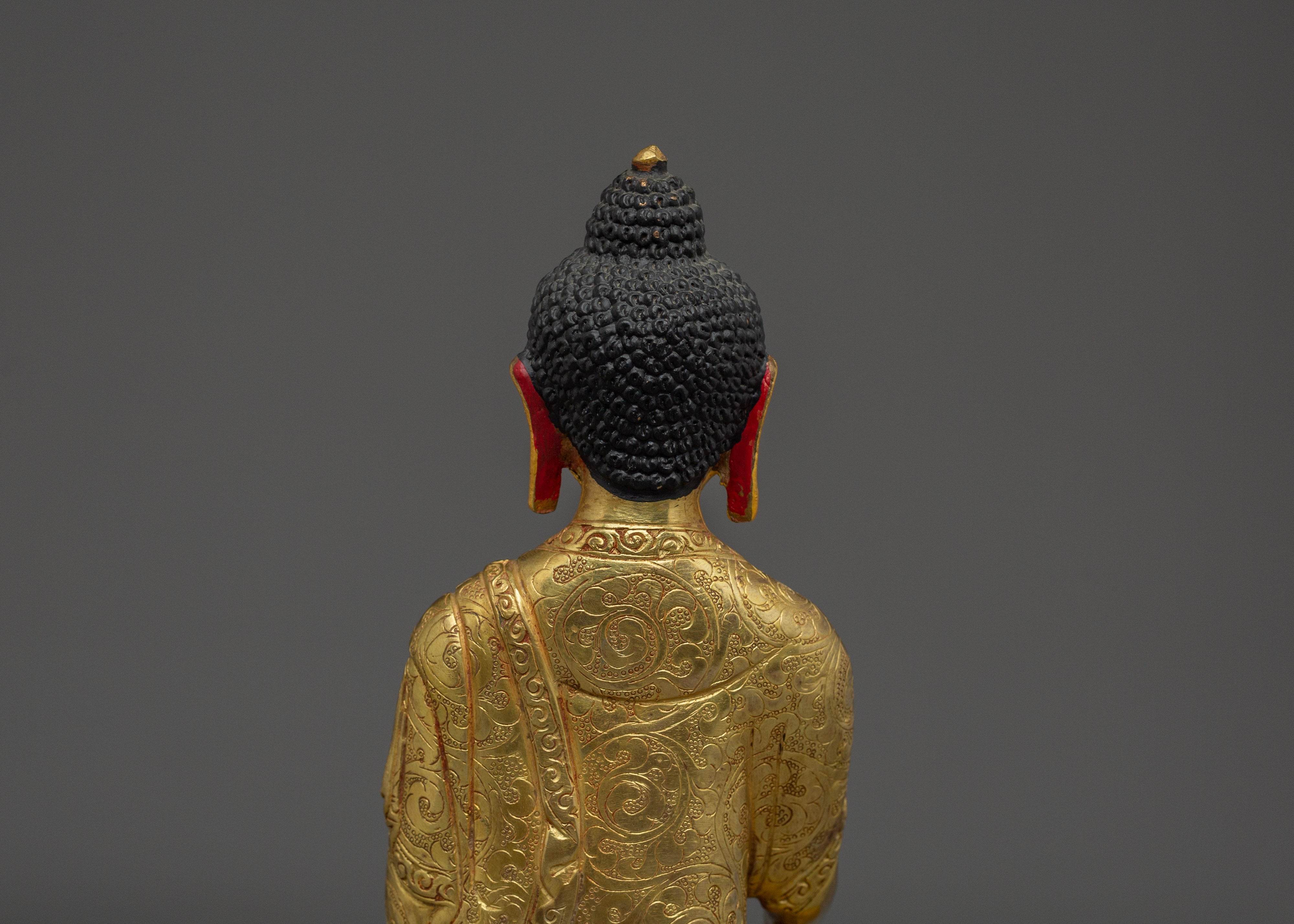 Shakyamuni Buddha Spiritual Figure Statue | Meditation and Blessing Decor