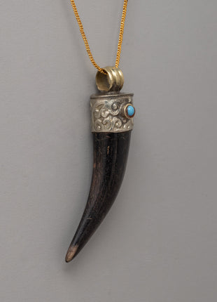 Tibetan Amulet Locket for Spiritual Protection | Symbolizing Protection