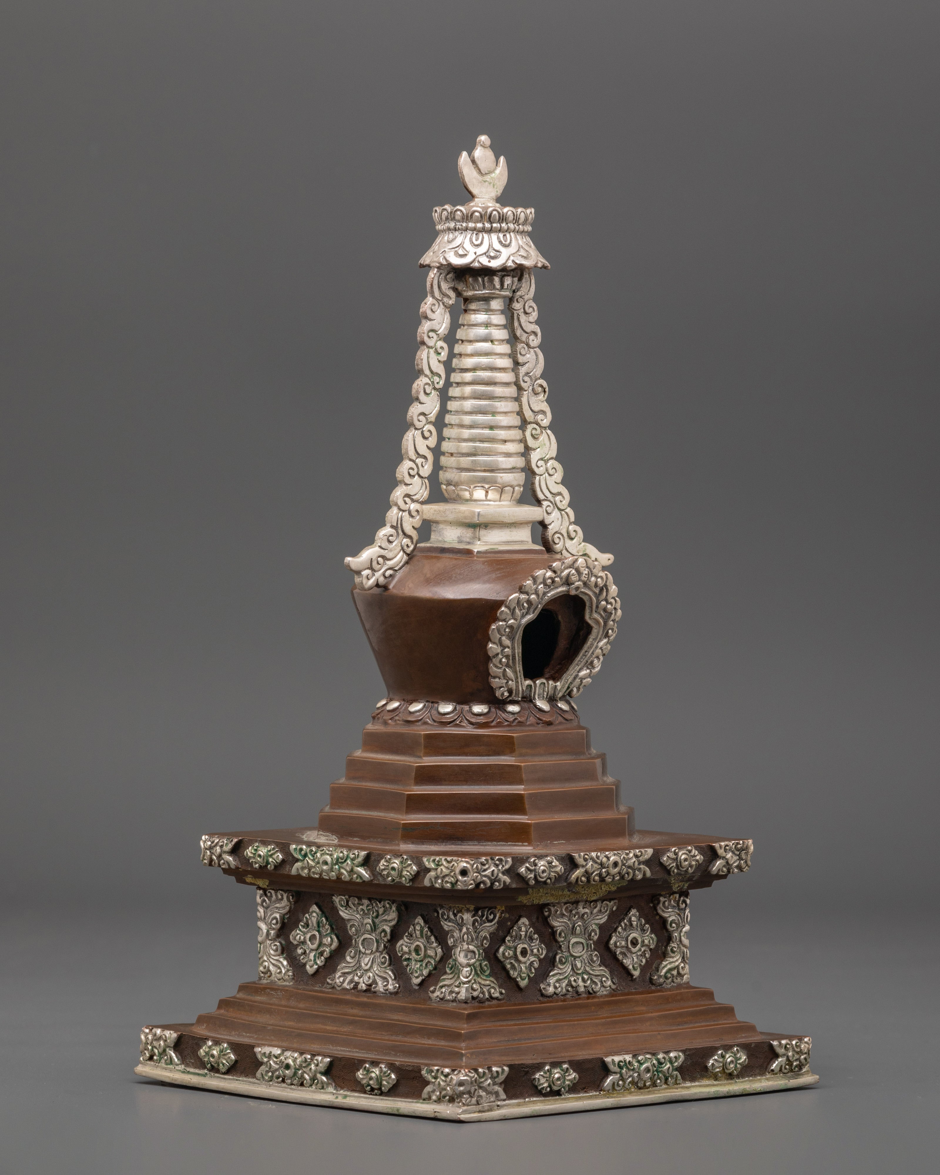 Mindfulness Buddhist Stupa | Sacred Buddhist Art