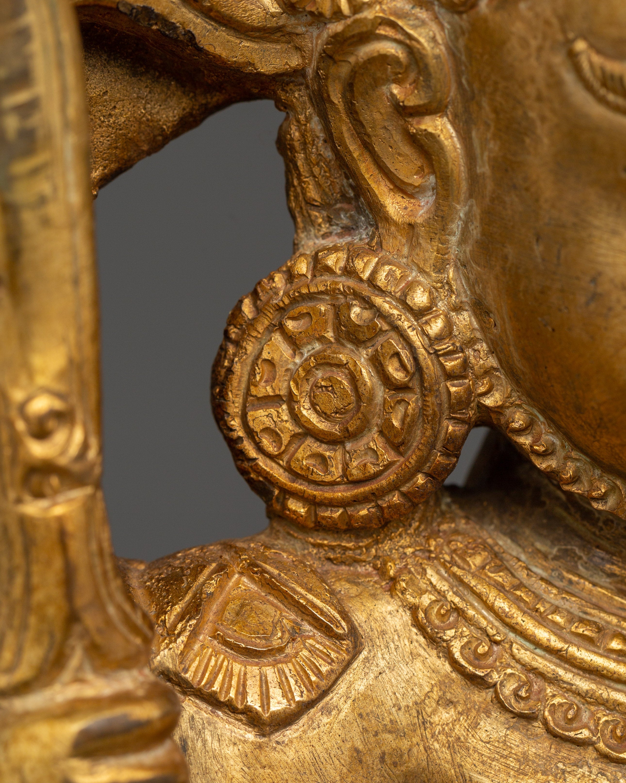 Chaturbhuja Mahakala Statue | Powerful Tibetan Protector Deity
