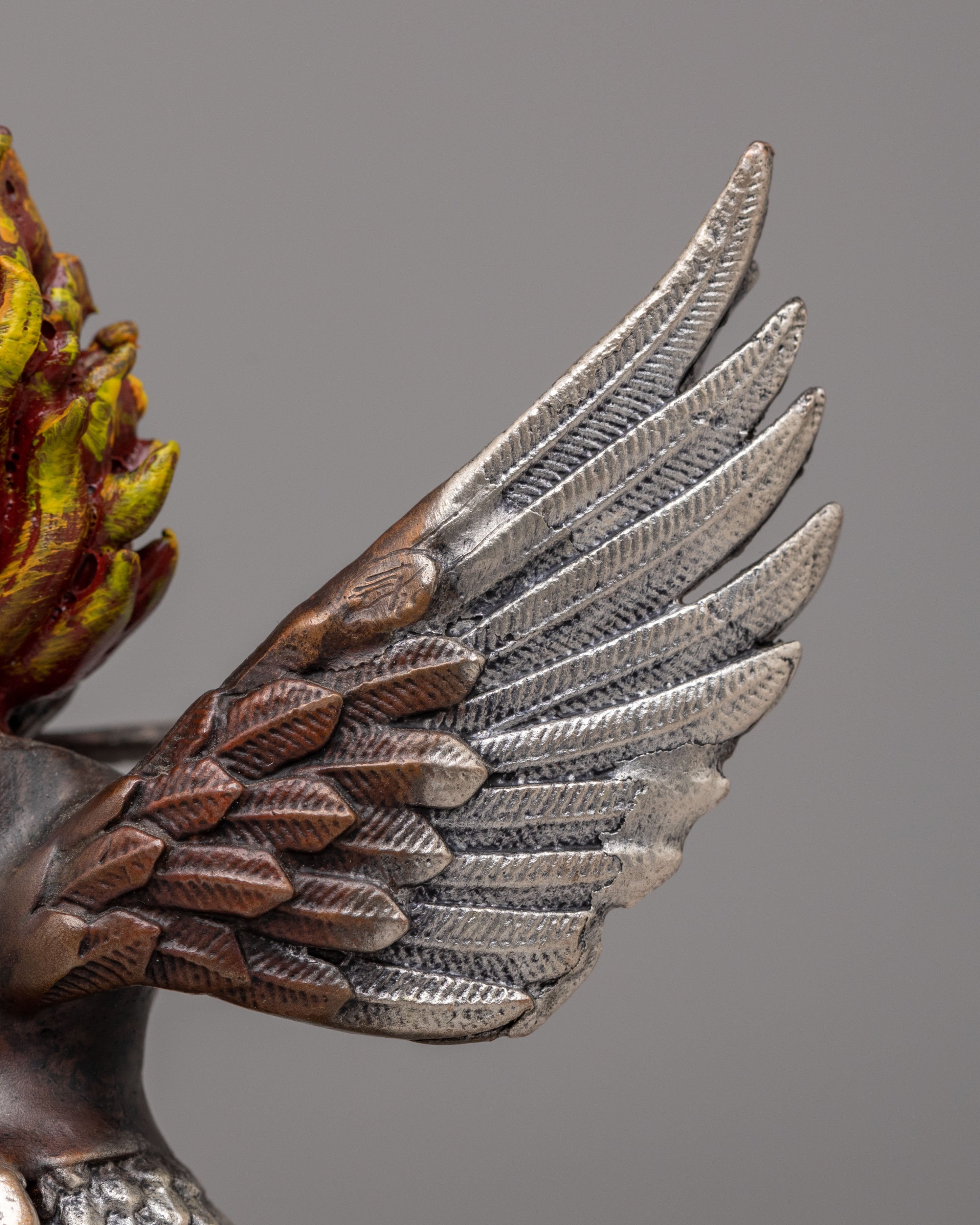 Mythical Garuda Bird Statue | Mythological Guardian Bird Figurine