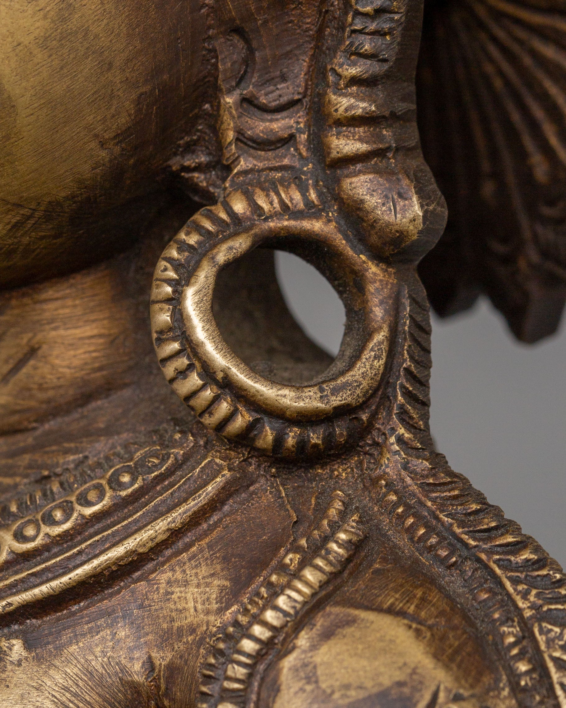 Handmade Ardhanarishvara Statue | Divine Union of Shiva & Shakti