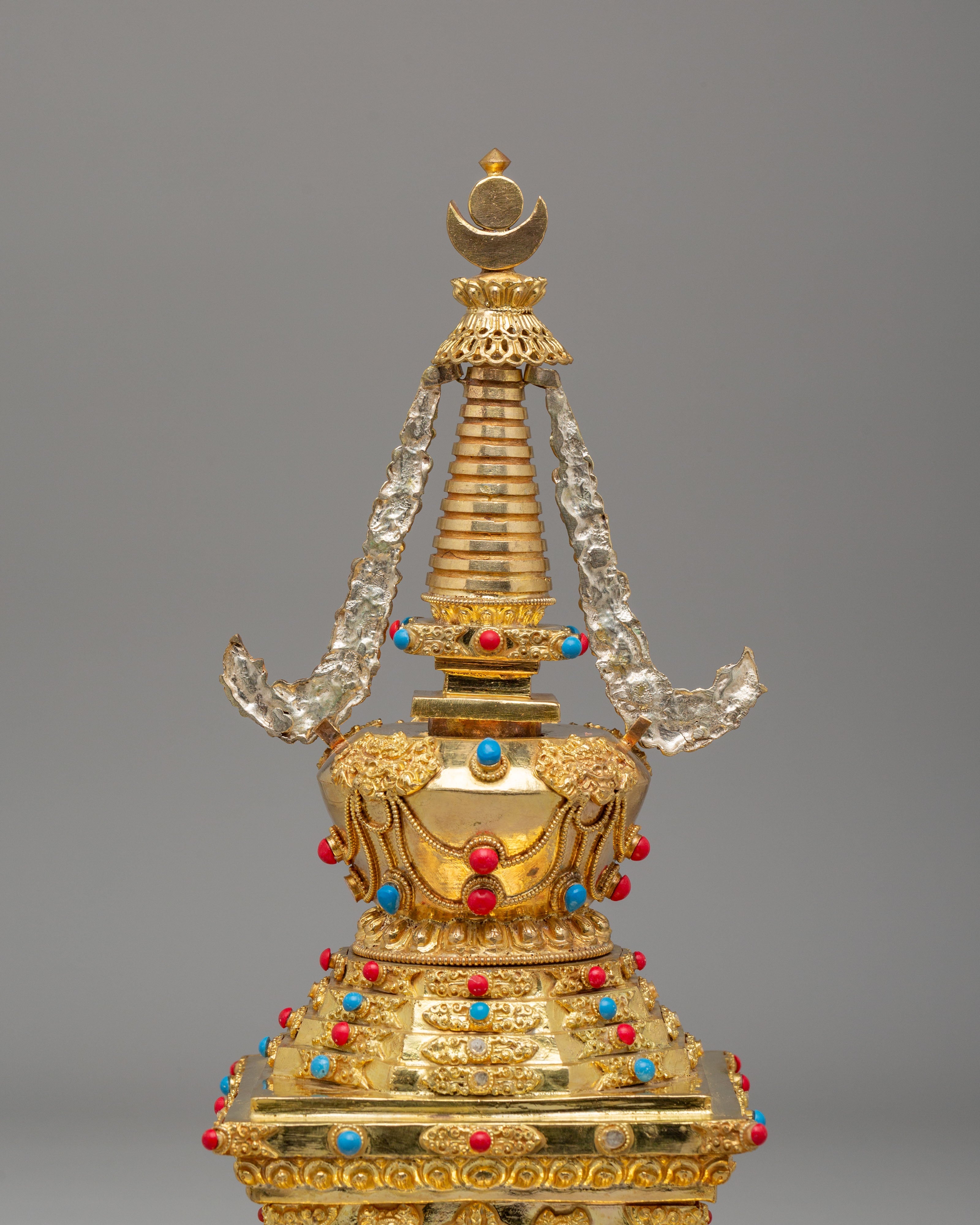 Handmade Altar Reconciliation Stupa | Buddhist Spiritual Decor