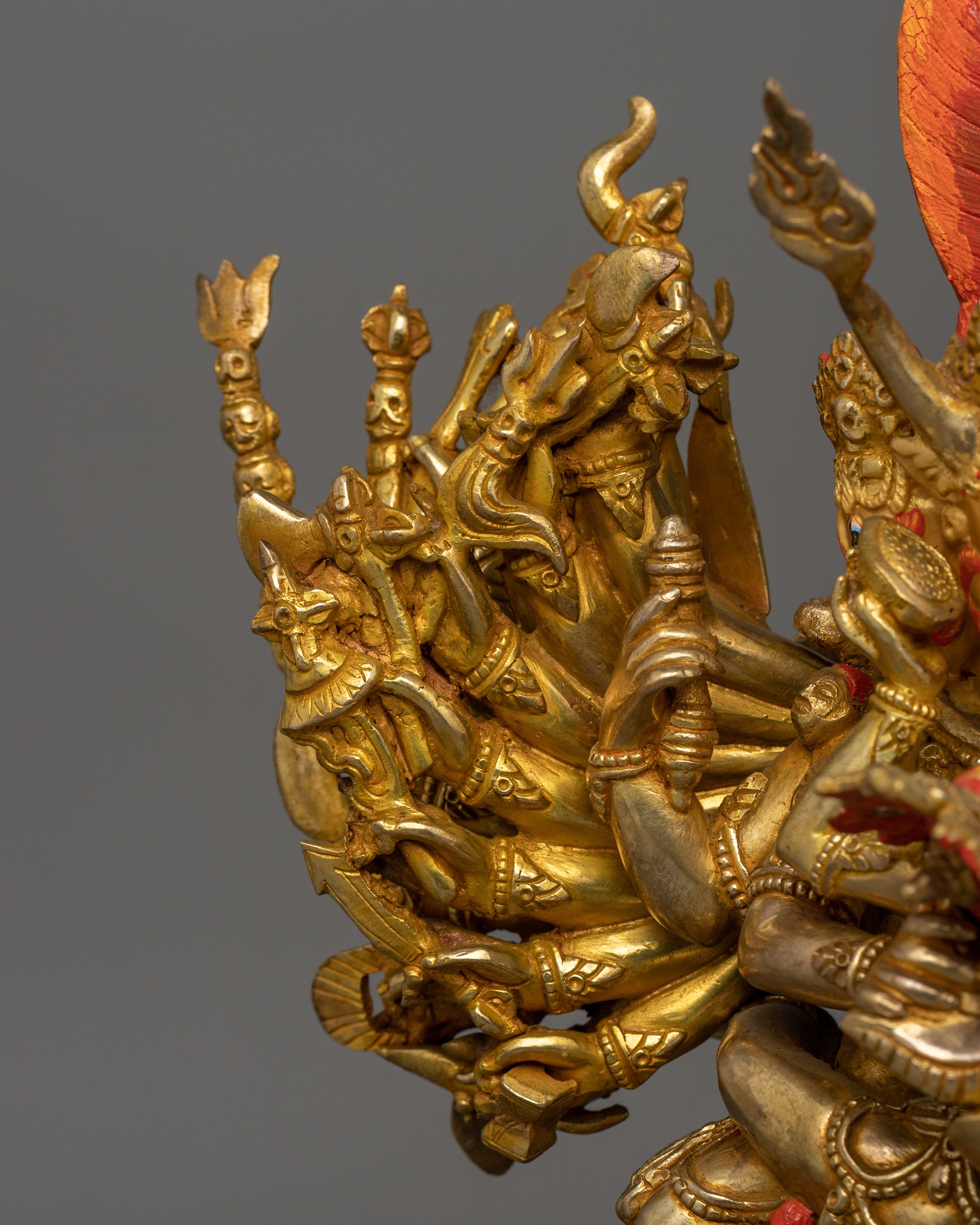 Yamantaka Handmade Statue | Wrathful Deity Sculpture