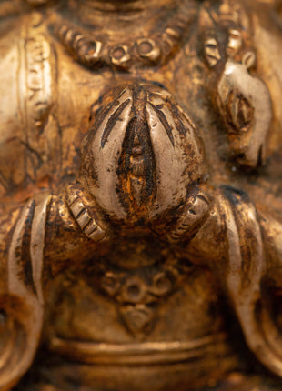Avalokiteshvara Ghau Box |  Sacred Buddhist Artifact of Compassion