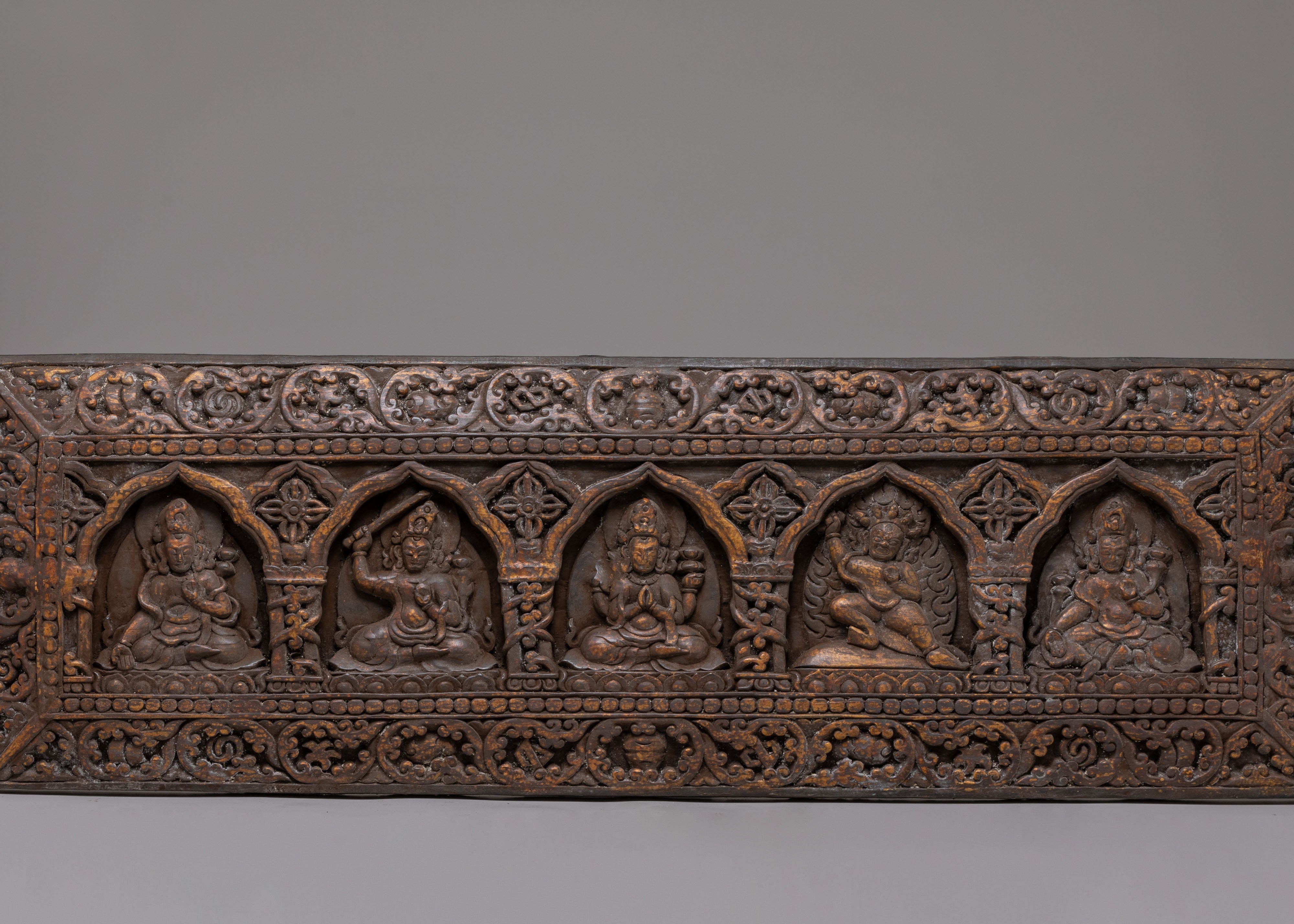 Handcrafted Buddhist Deities Book Cover | Spiritual Decor