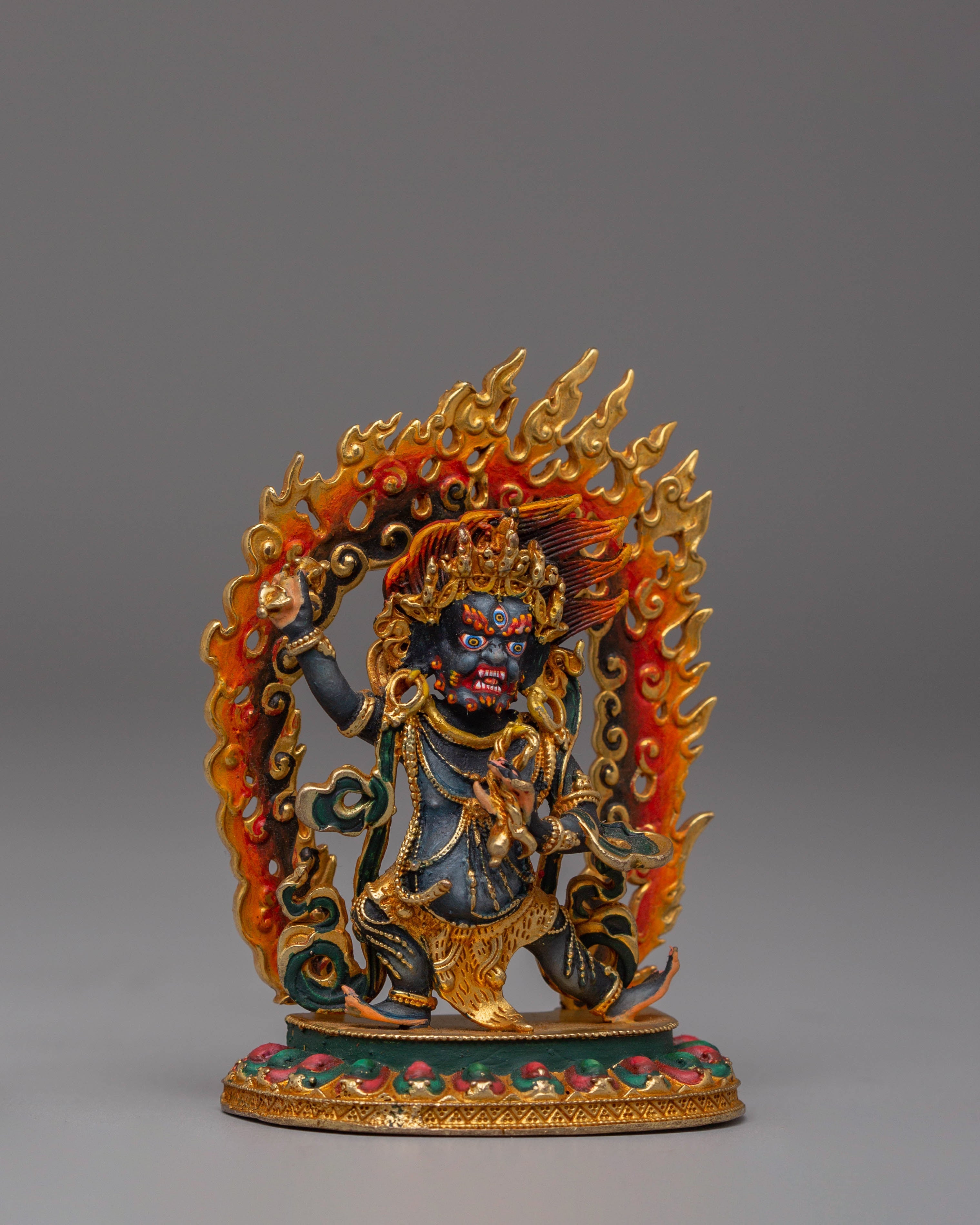 Handcrafted Vajrapani Bodhisattva Sculpture