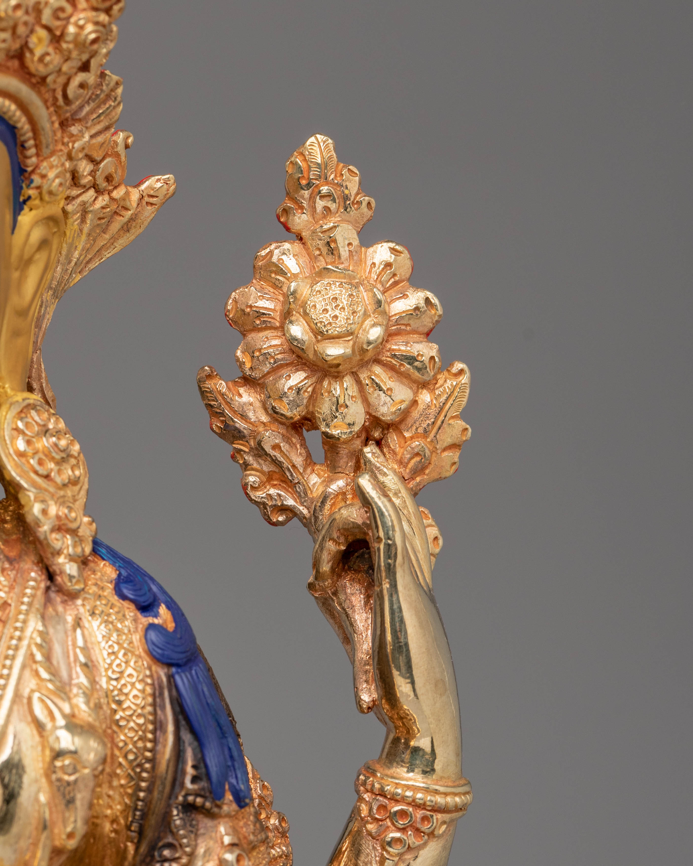 Sacred Buddha Dharma Sangha Set | Tibetan Deity Figurines