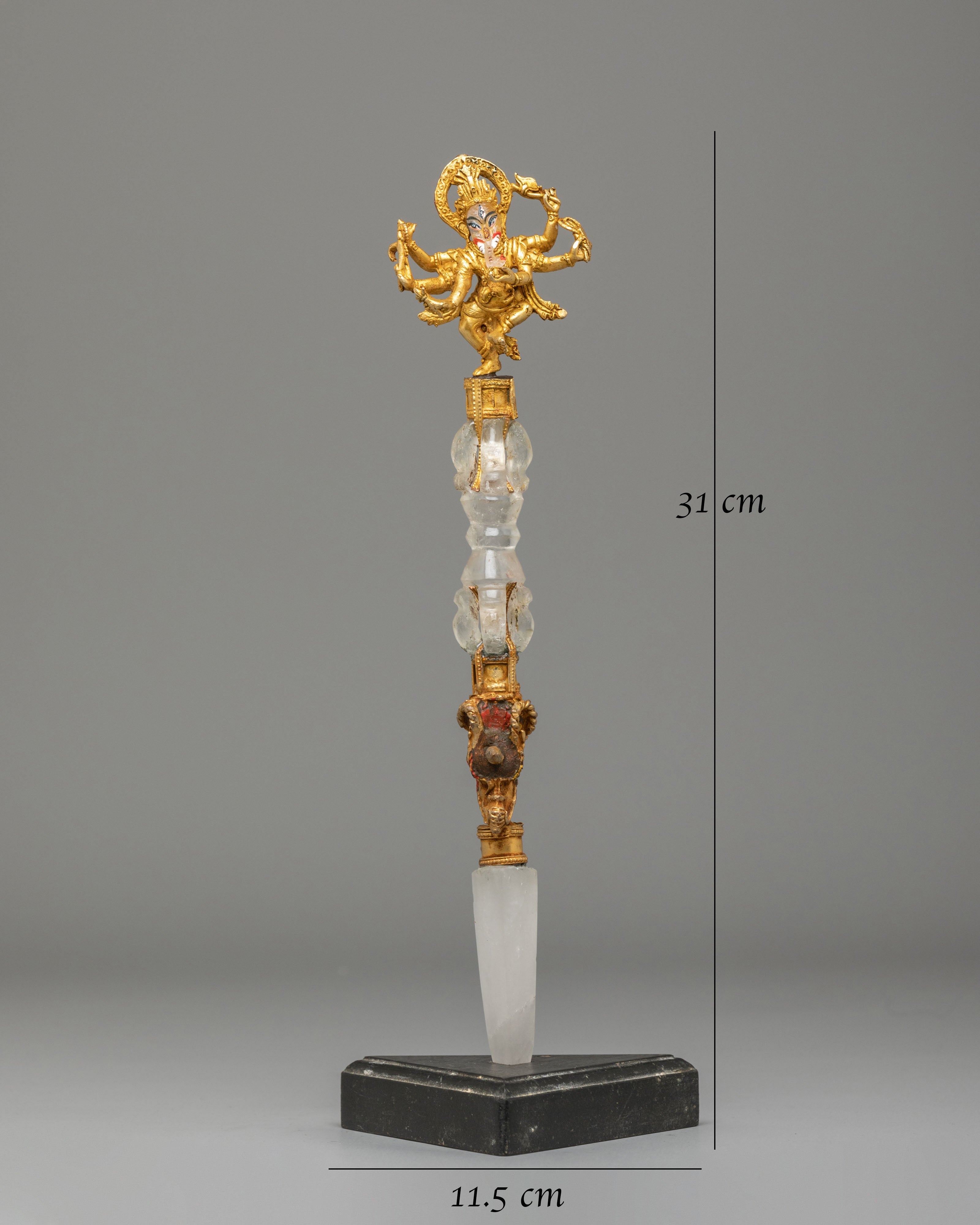 Traditional Himalayan Vajrayana Phurba | Tibetan Ritual Dagger
