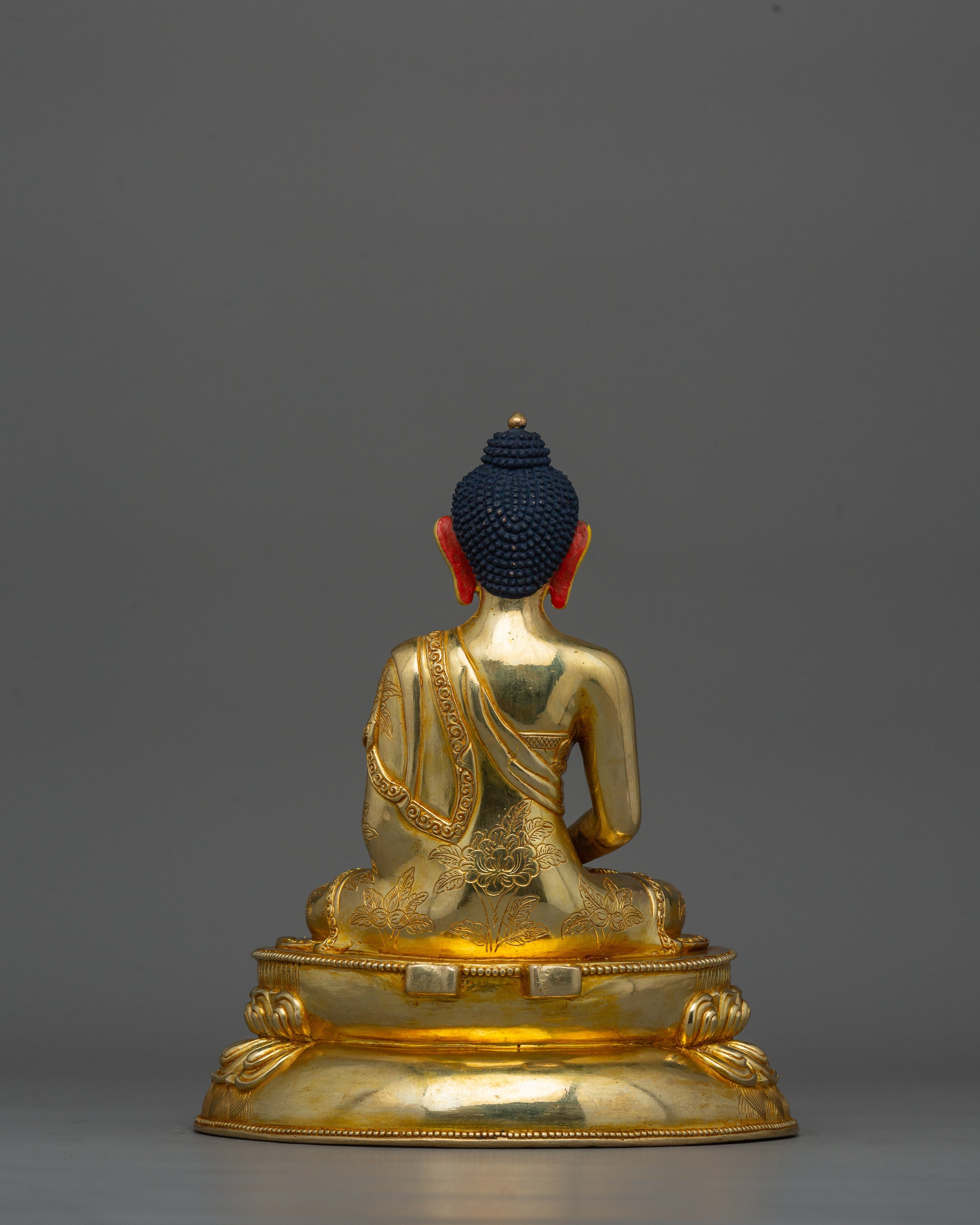 Handmade Tibetan Amitabha Buddha Figurine | Buddha of Pure Land Buddhism