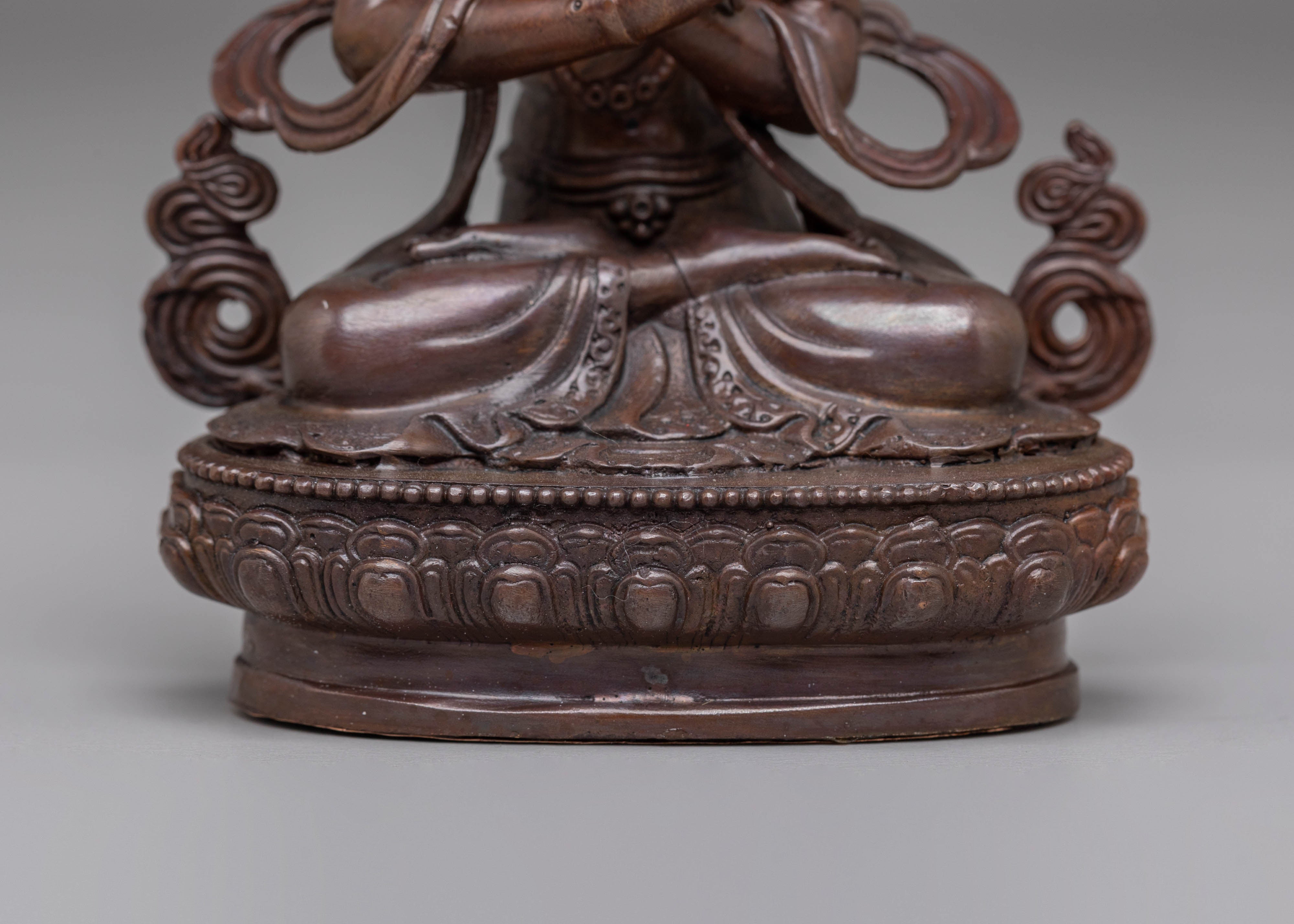 Sacred Vajradhara Buddha Statue | Tibetan Spiritual Art