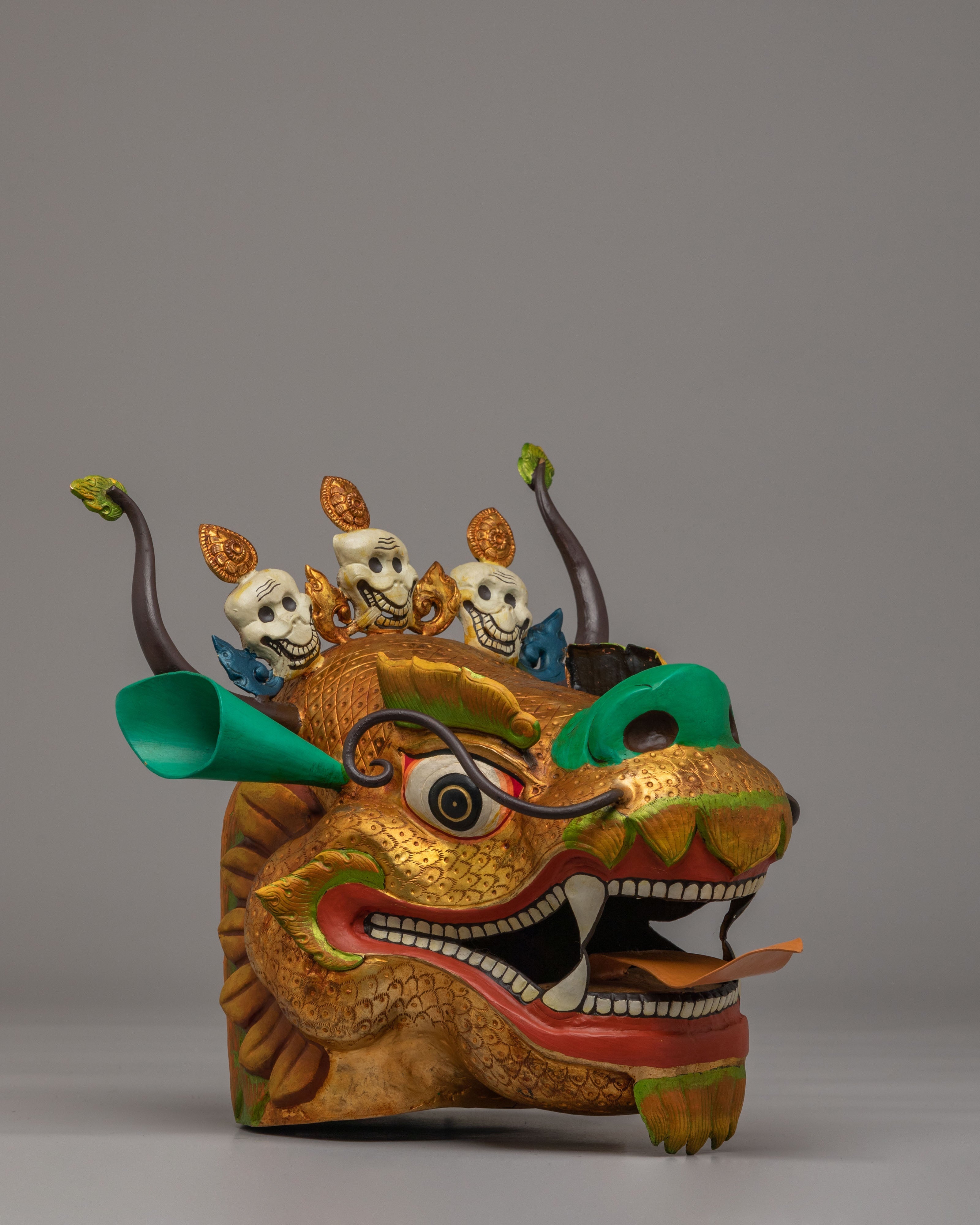 Handcrafted Dragon Head | Perfect Decor for Your Home