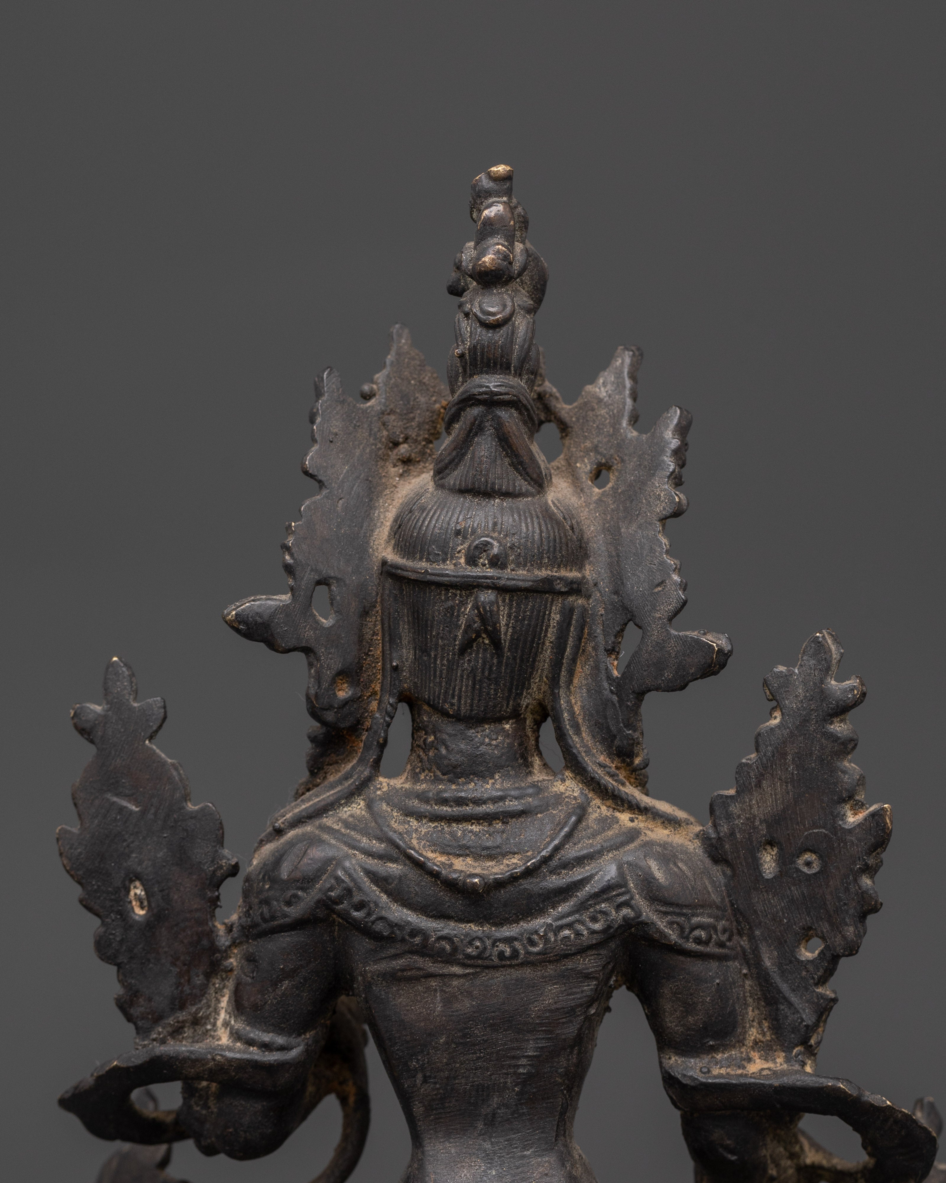 Handmade Tibetan Statue of White Tara | Goddess of Compassion