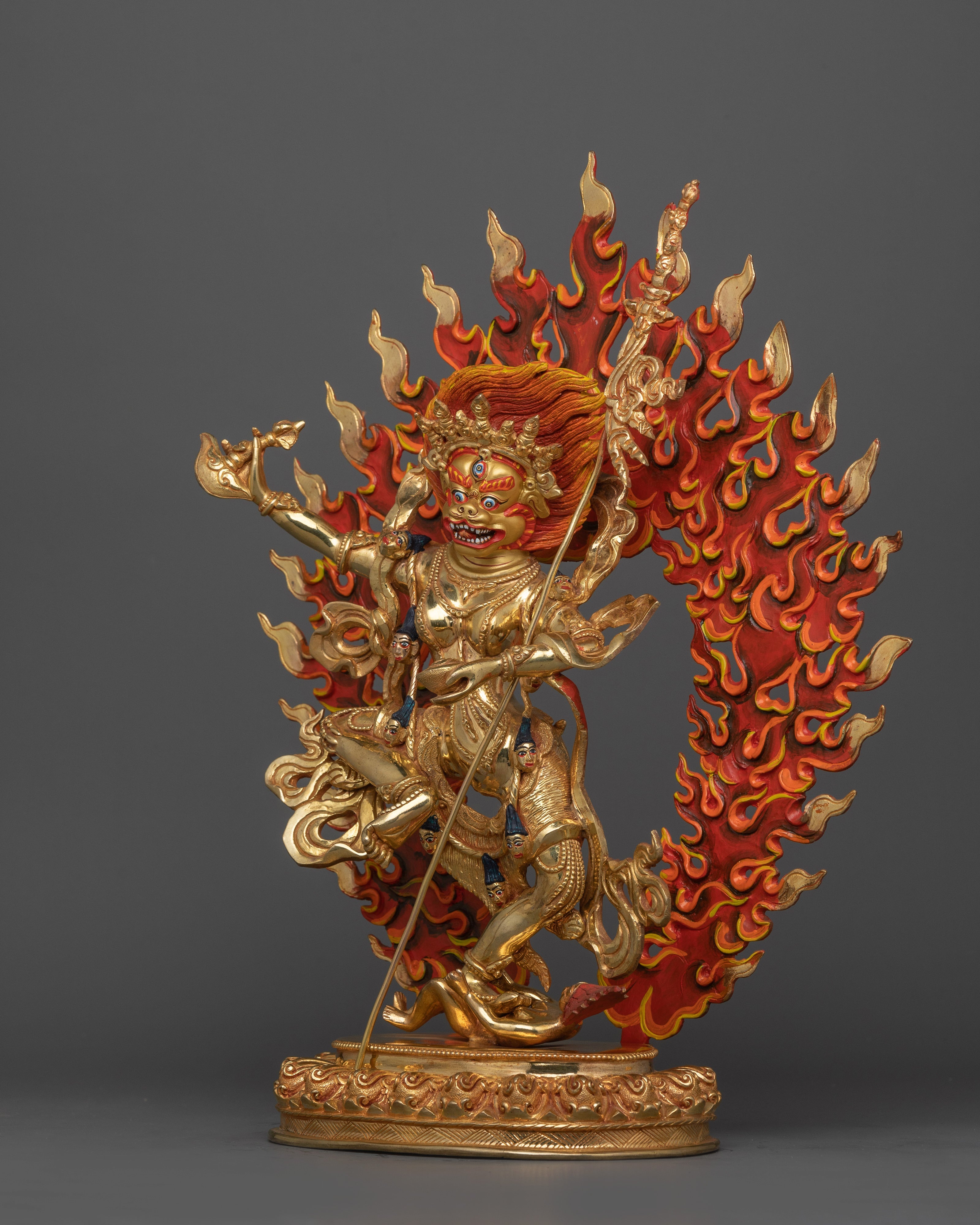 Simhamukha Lion Faced Dakini | Wrathful Goddess