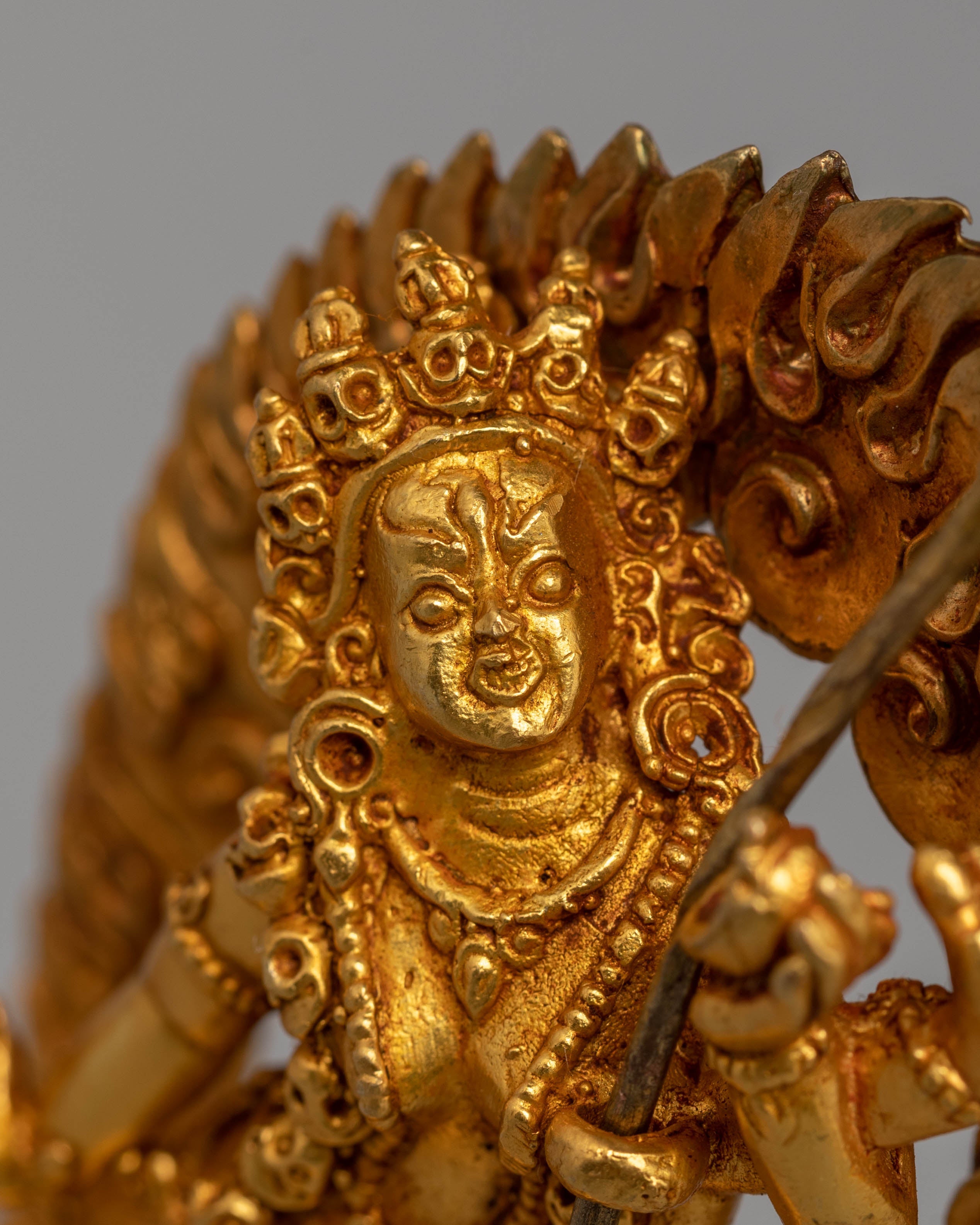 Golden Statue of Vajrayogini | The Queen of Dakini