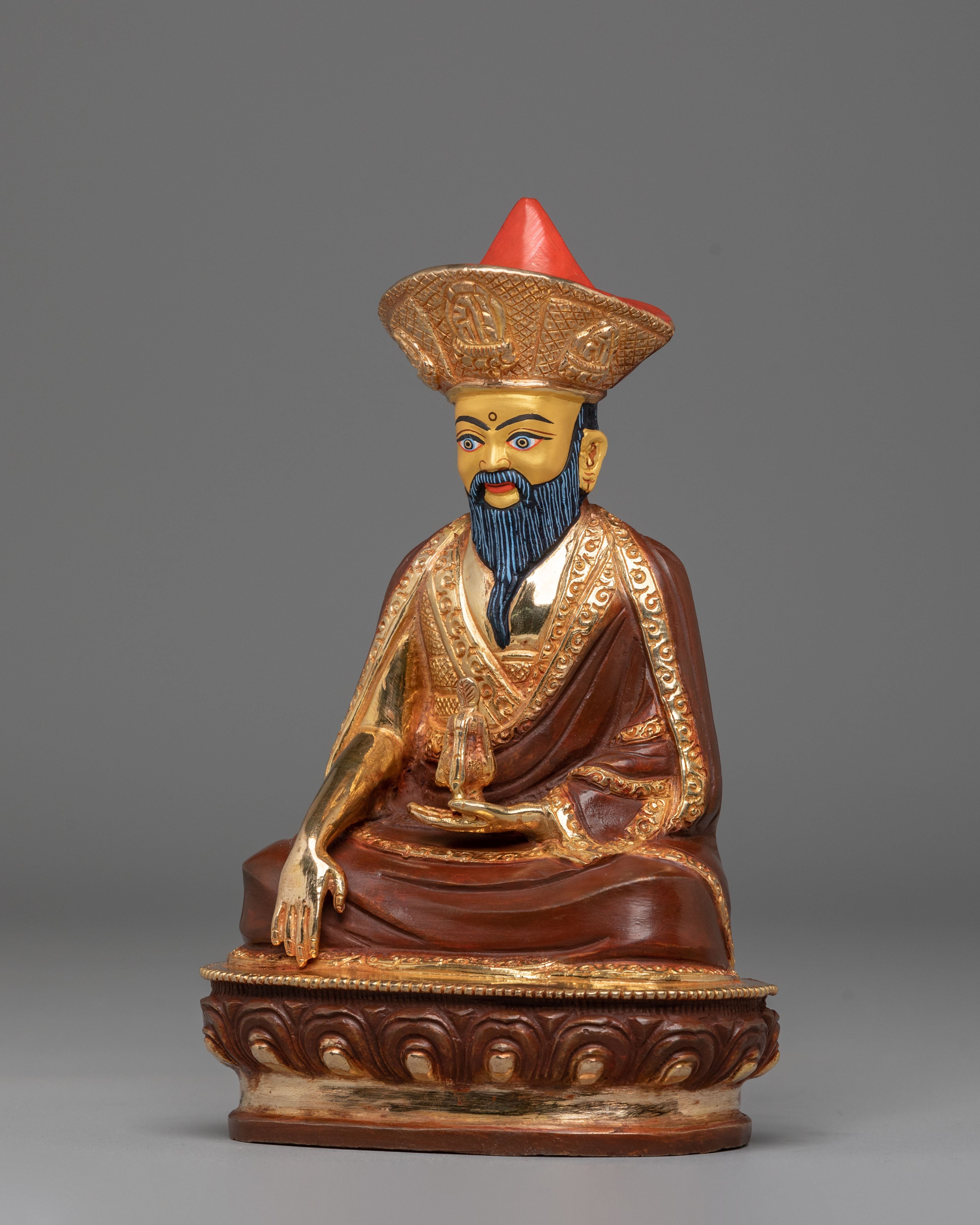 Sacred Statue of Guru Shapdum | Tibetan Guru Shapdum Sculpture