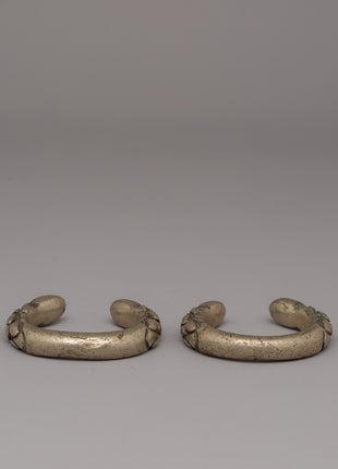 White Metal Bracelet Set |  Unique Jewelry for Daily Use