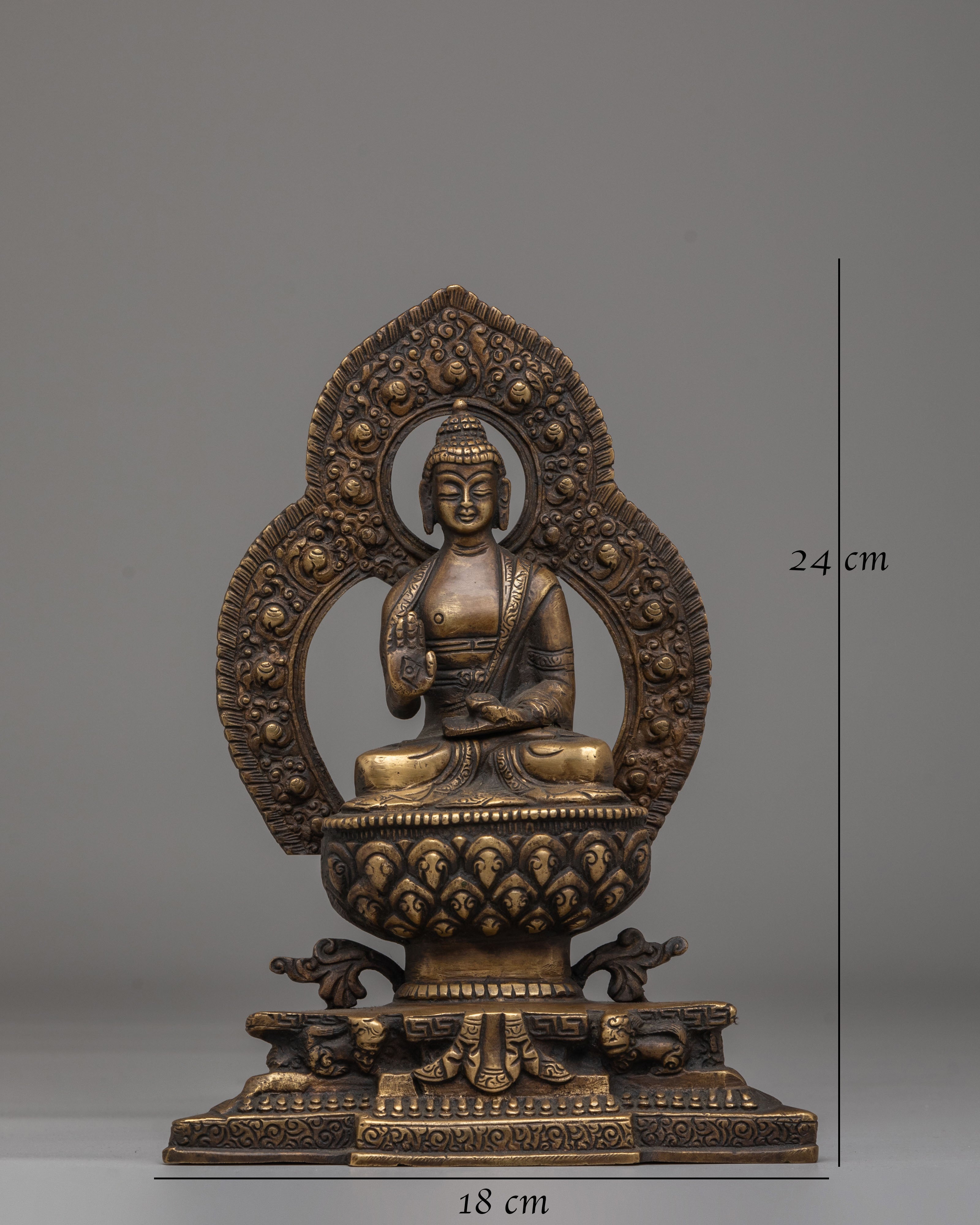 Amogasiddhi Buddha Meditation Statue | A Symbol of Fearlessness & Spiritual Strength