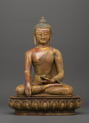 tranquil-shakyamuni-buddha-in-bhumisparsha-mudra