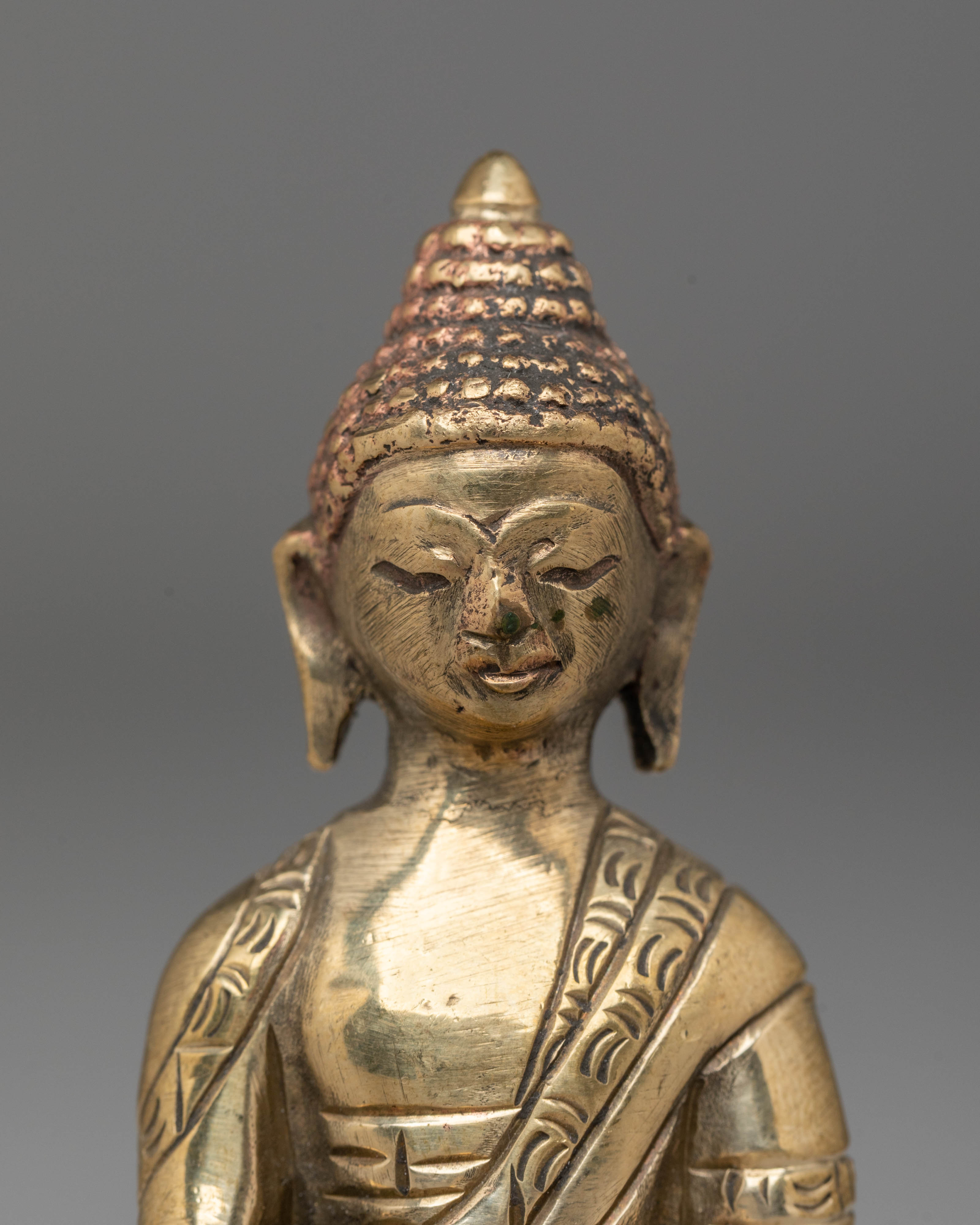 Handcrafted Buddhist Ratnasambhava Statue | Tibetan Deity of Wealth