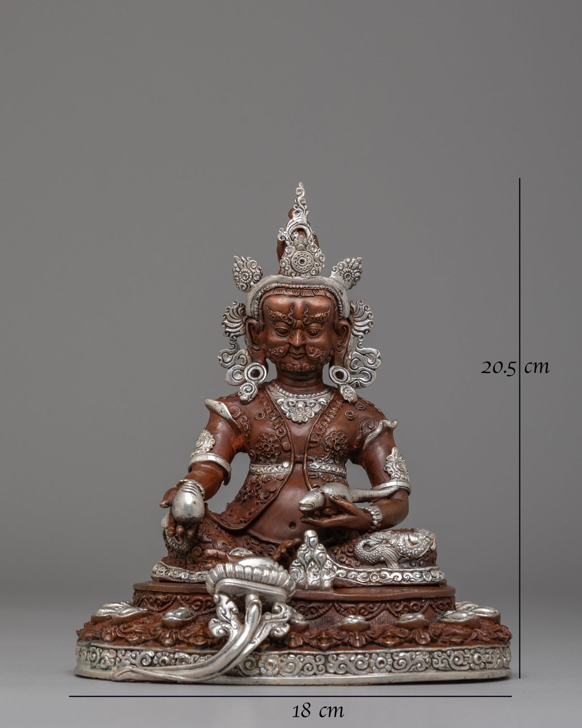 Machine Made Dzambhala Figurine | Ideal for Rituals and Meditation