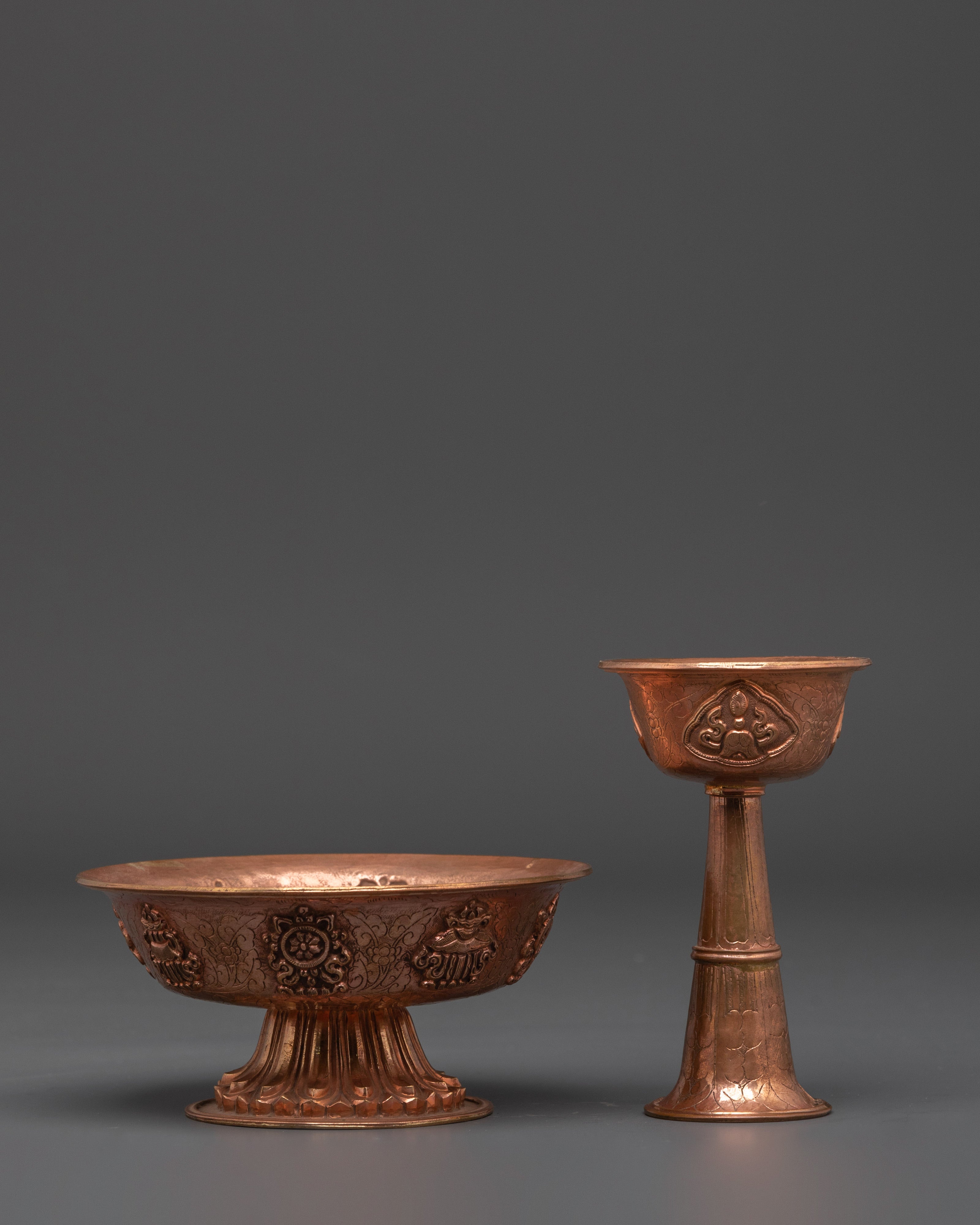 Handmade Buddhist  Ritual Serkyem Set | Buddhist Meditation Tool