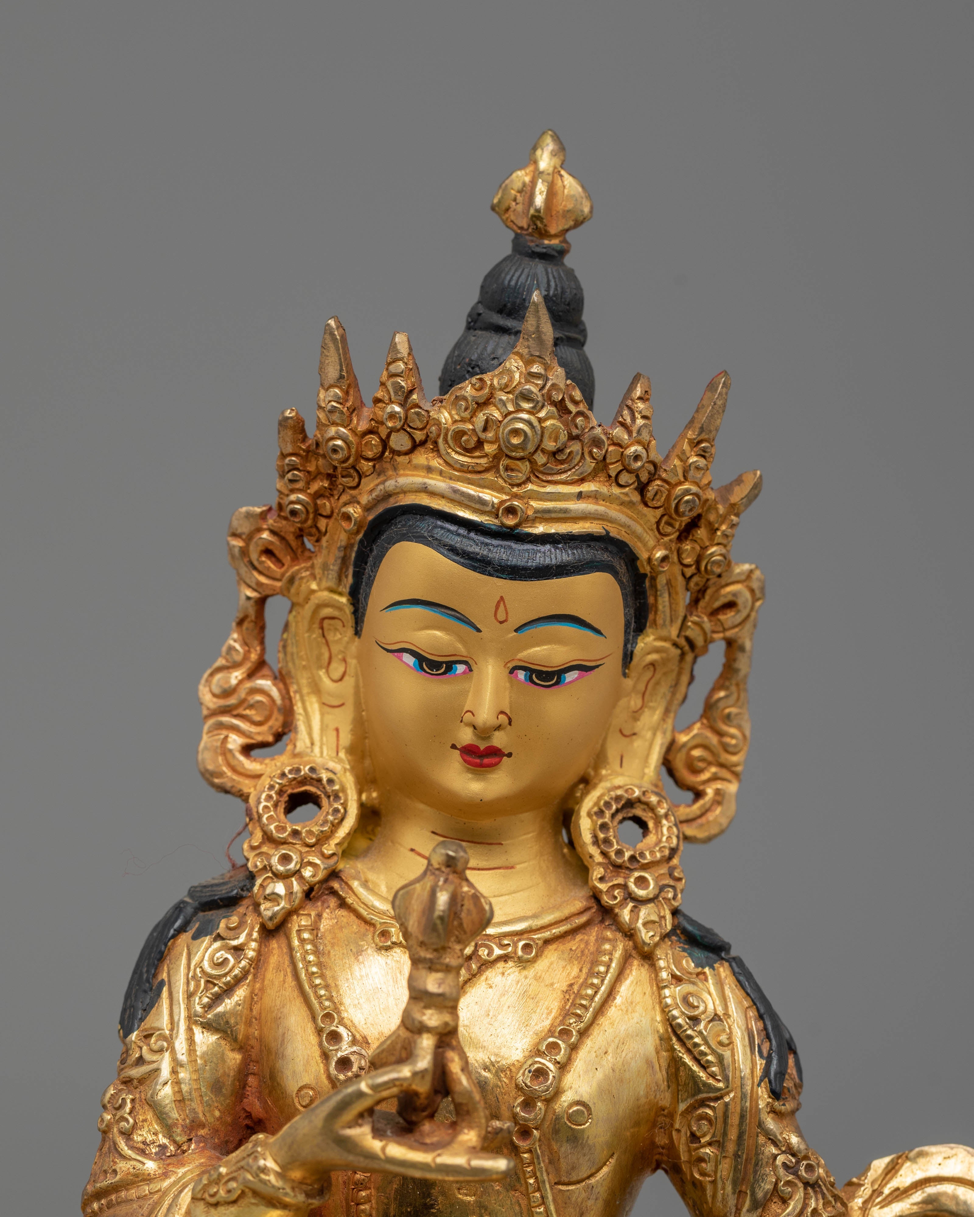 Sacred Handmade Figurine of Vajrasattva | Symbol of Purity