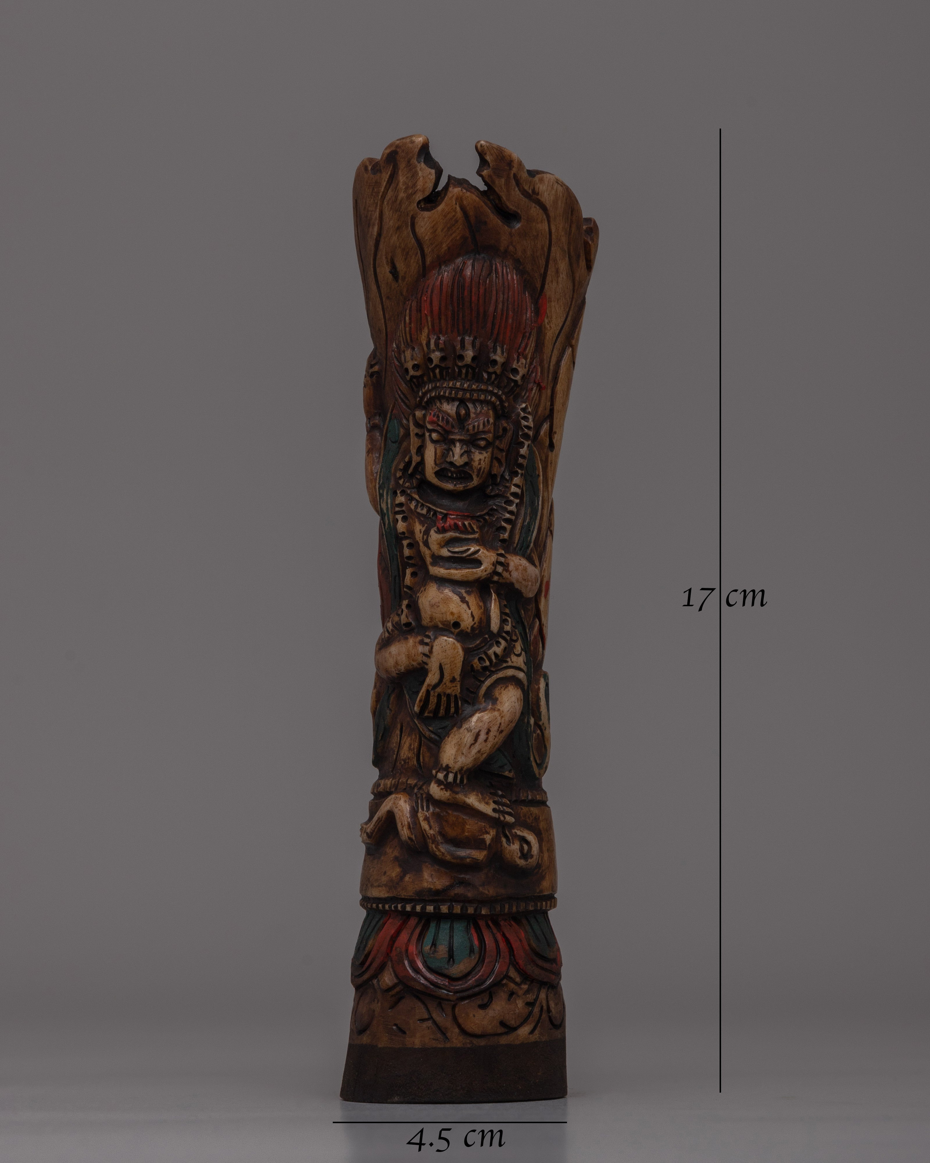 Handcrafted Mahakala Deity Statue | Protector of Tibetan Buddhism
