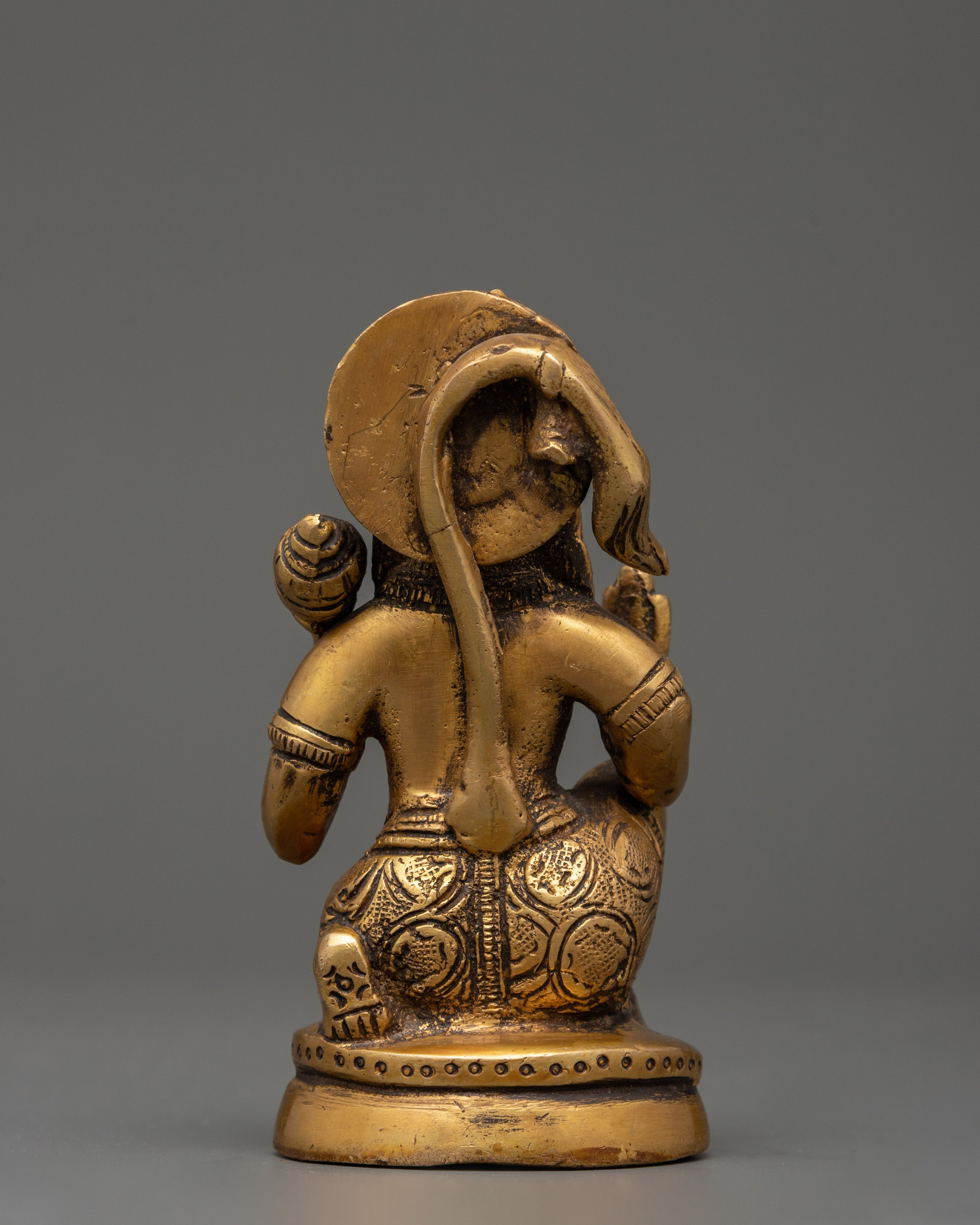 Brass Hanuman Statue | Strength & Devotion Decor