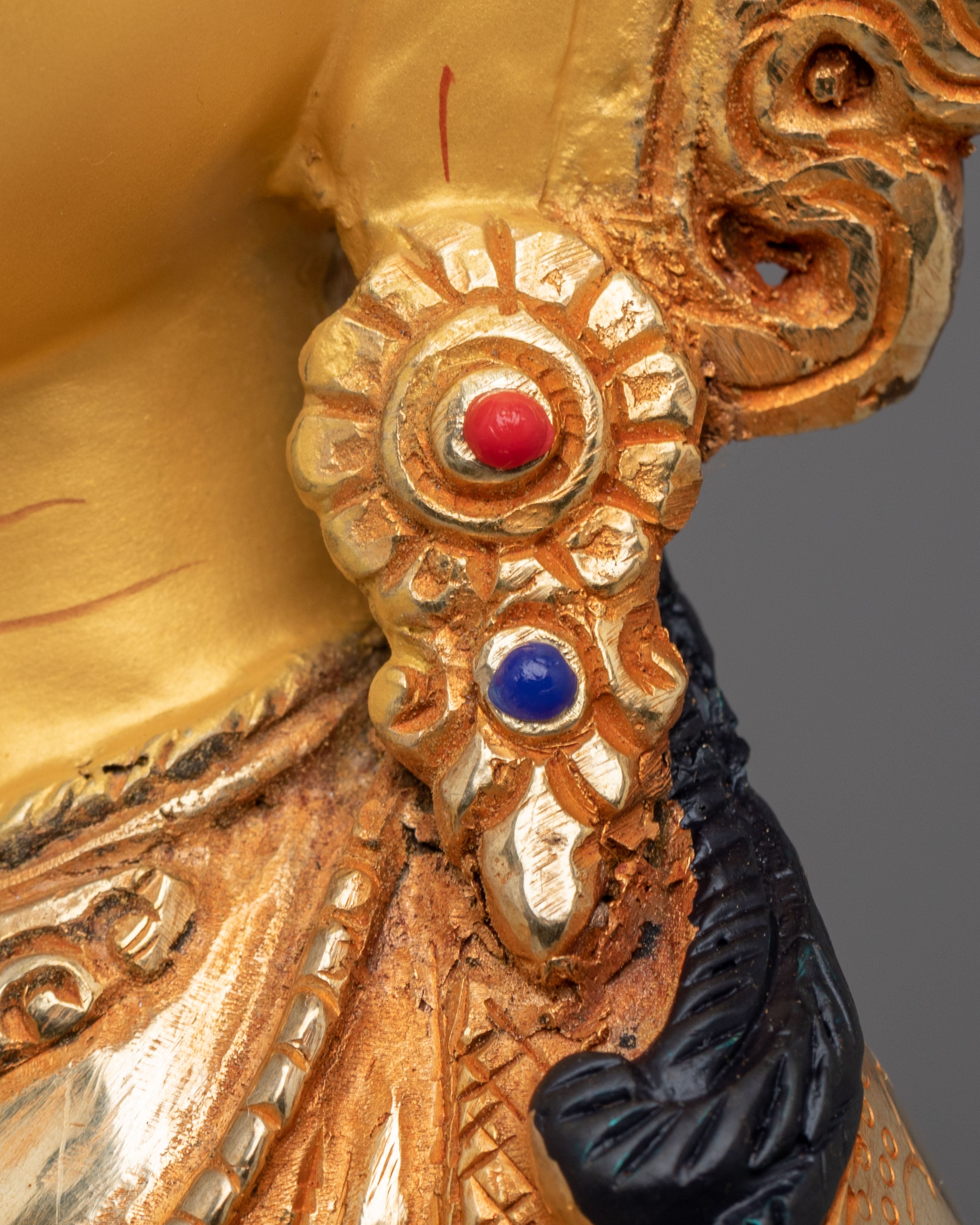 Traditional Vajrasattva Buddhist Sculpture | Purification Buddha Statue