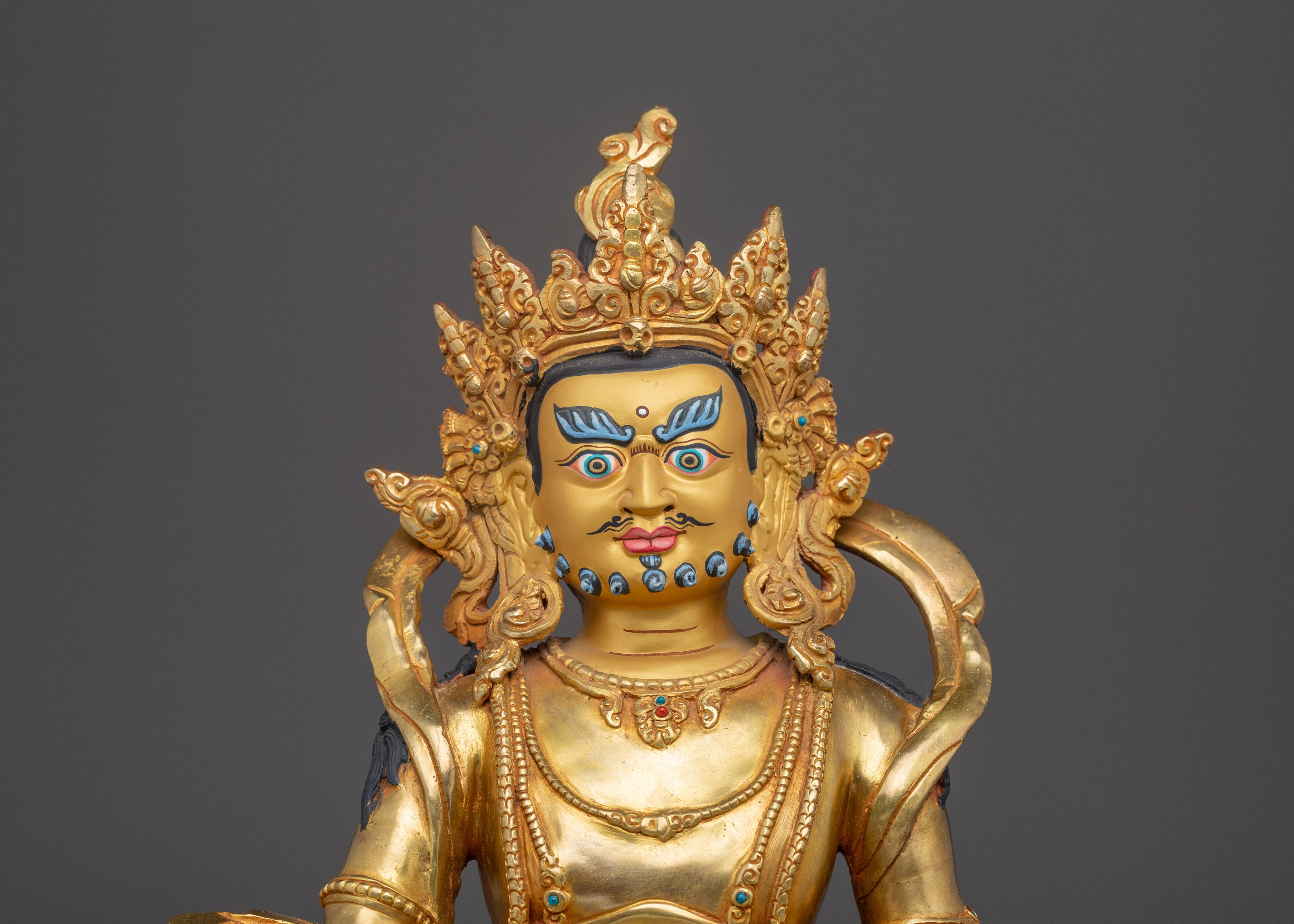 Wealth Protector Dzambala Statue for Meditation