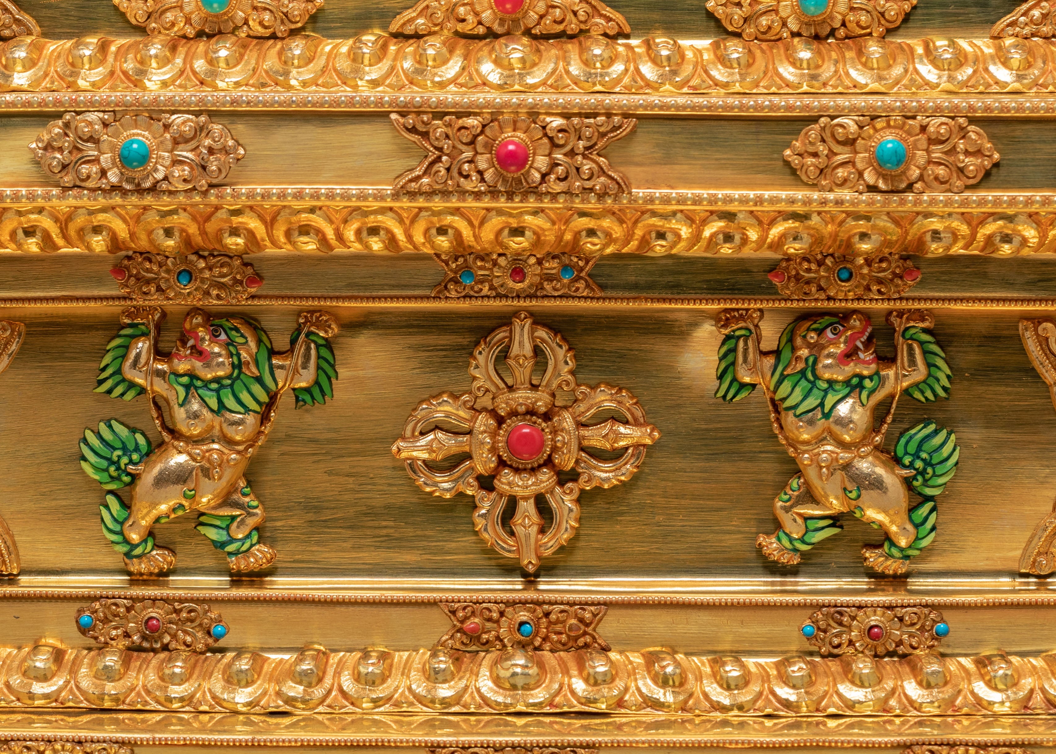 Traditional Spiritual Enlightenment Stupa | Handmade Buddhist Shrine