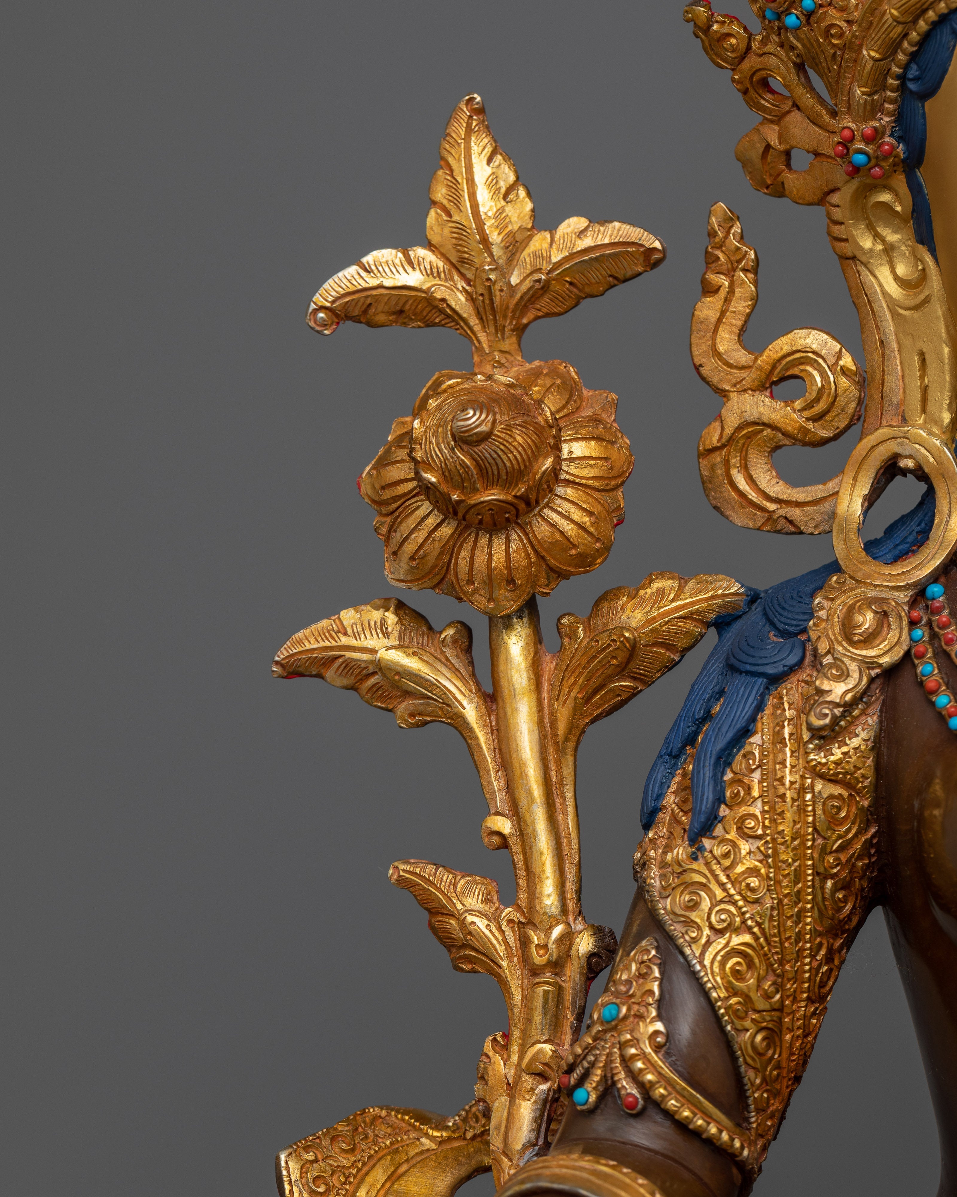 Sacred Elegance: Green Hindu Goddess Green Tara | Experience Protection and Compassion